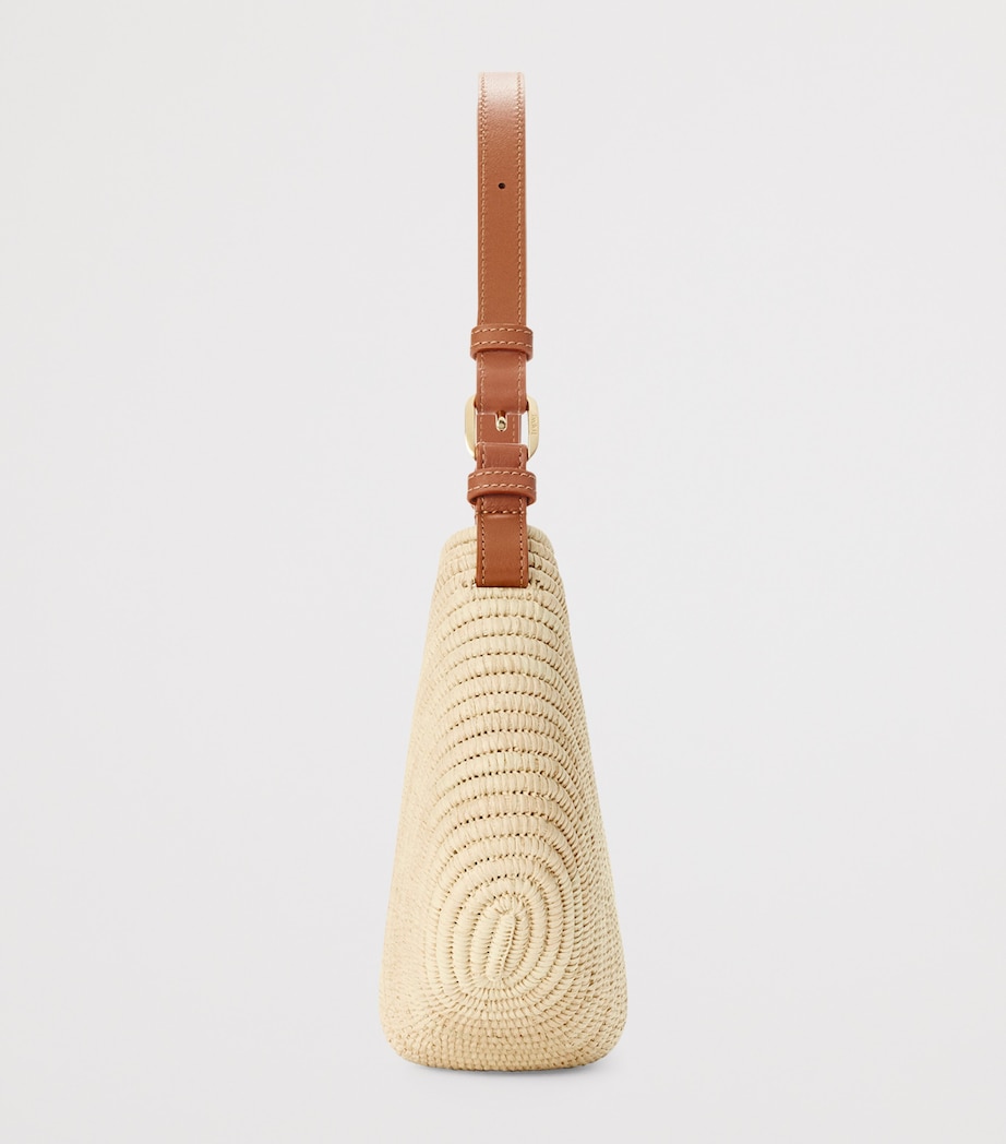 LOEWE x Paula's Ibiza Medium Raffia Swing Shoulder Bag Natural/tan Image 5