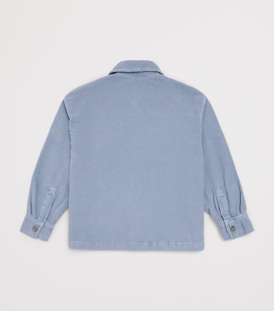 Emporio Armani Kids Corduroy Overshirt (4-16 Years) Troposphere Image 2