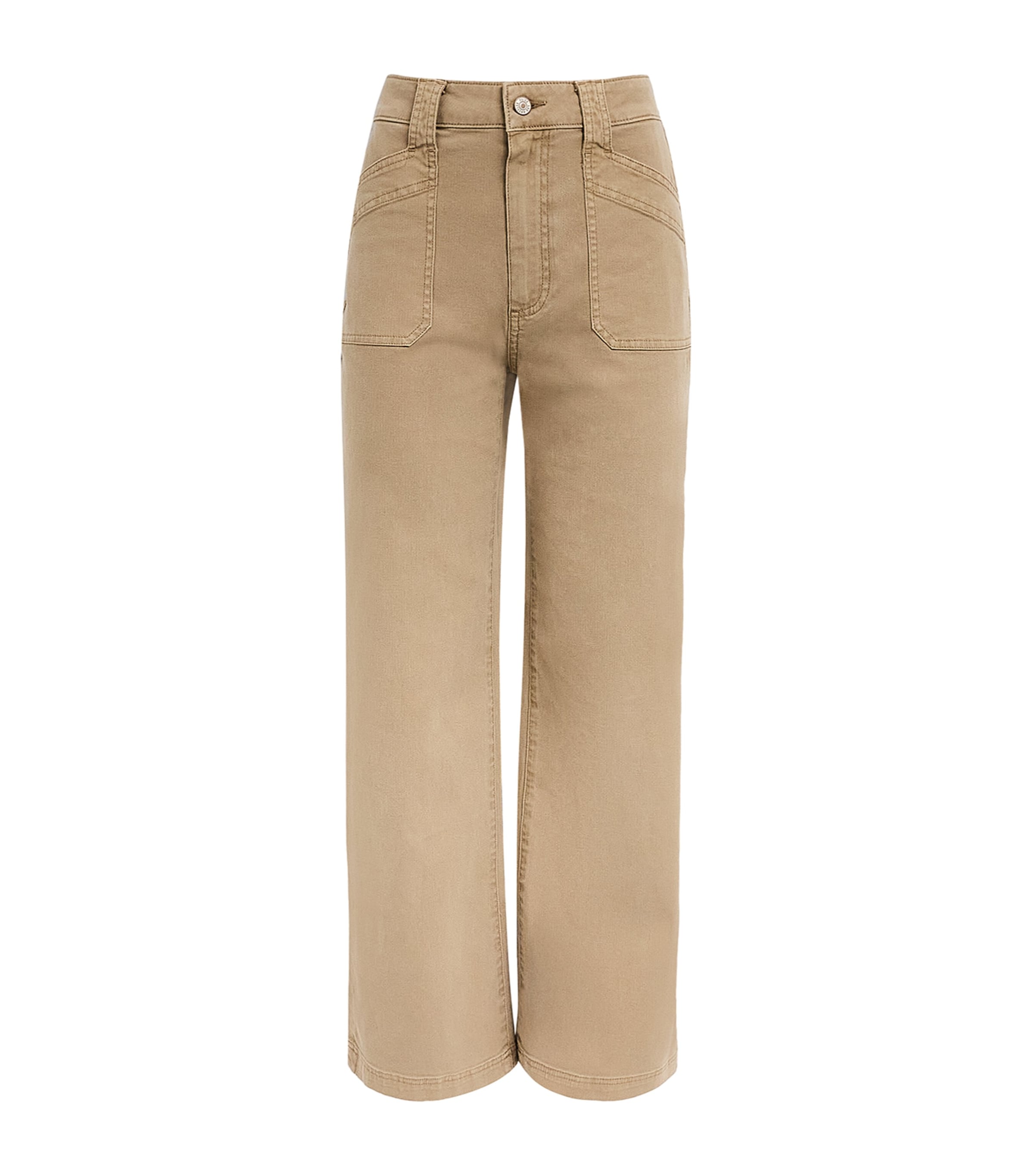 PAIGE Womens Ari Bootcut Jeans Vintage Beechwood Image 1