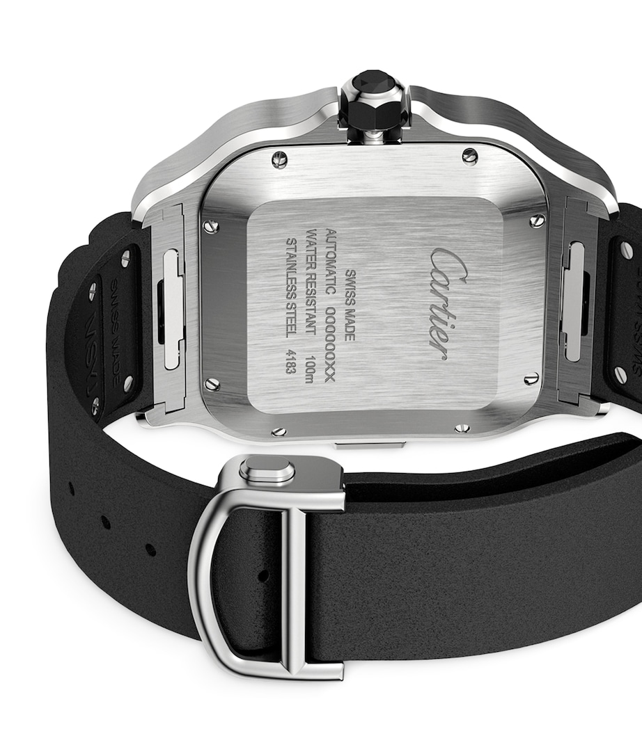Cartier Stainless Steel Santos de Cartier Watch 43.3mm Grey Image 4