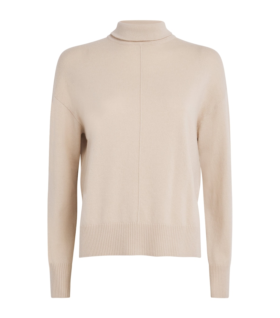 Wool-Cashmere Roll-Neck Sweater BEIGE Image 1
