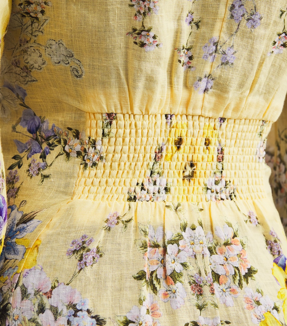 Linen Darling Buds Shirt Dress DARLING BUDS DARLBUD Image 4