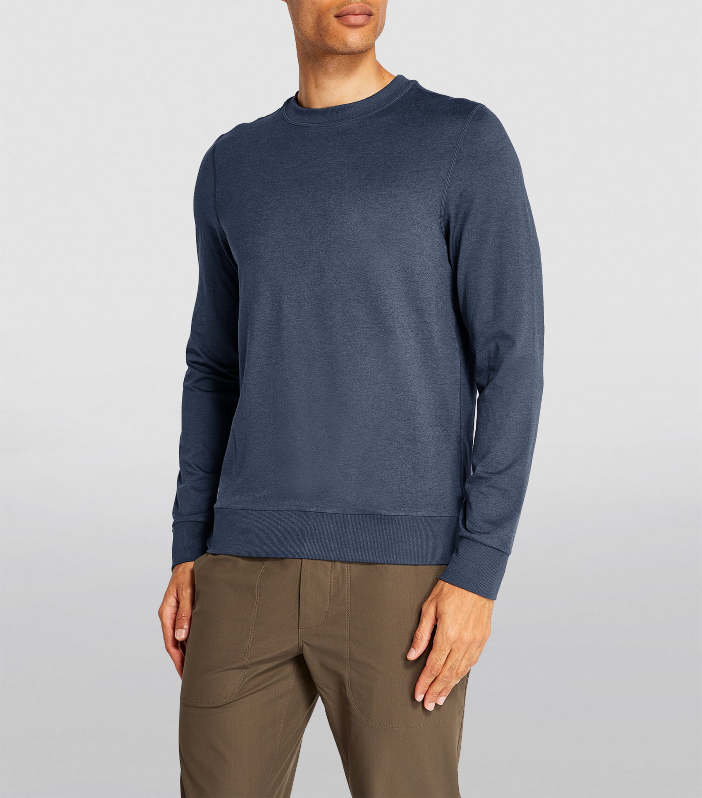 Ponto Sweatshirt HAZ/AZURE HEATHER Image 3