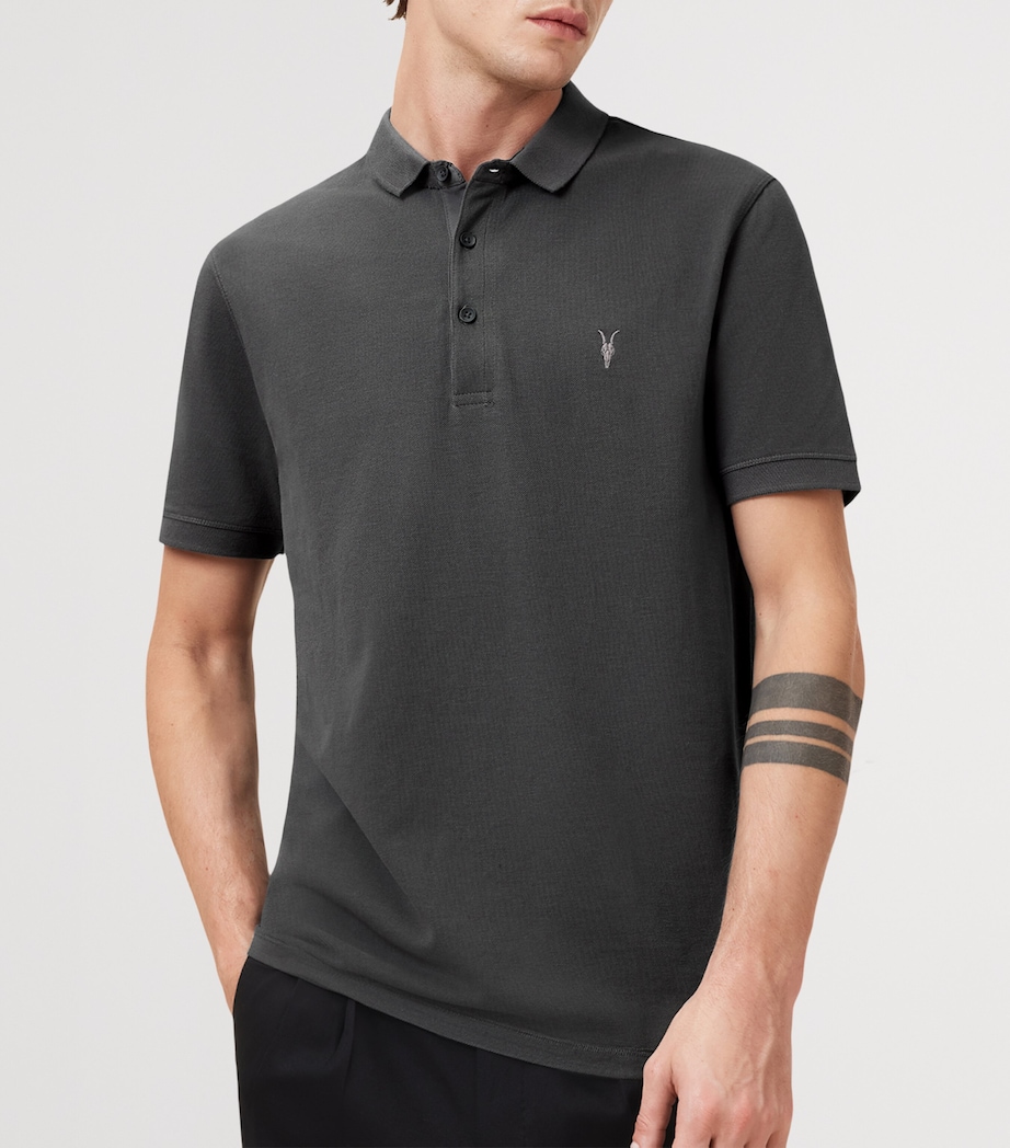 Organic Cotton Reform Polo Shirt CARTER GREY Image 4
