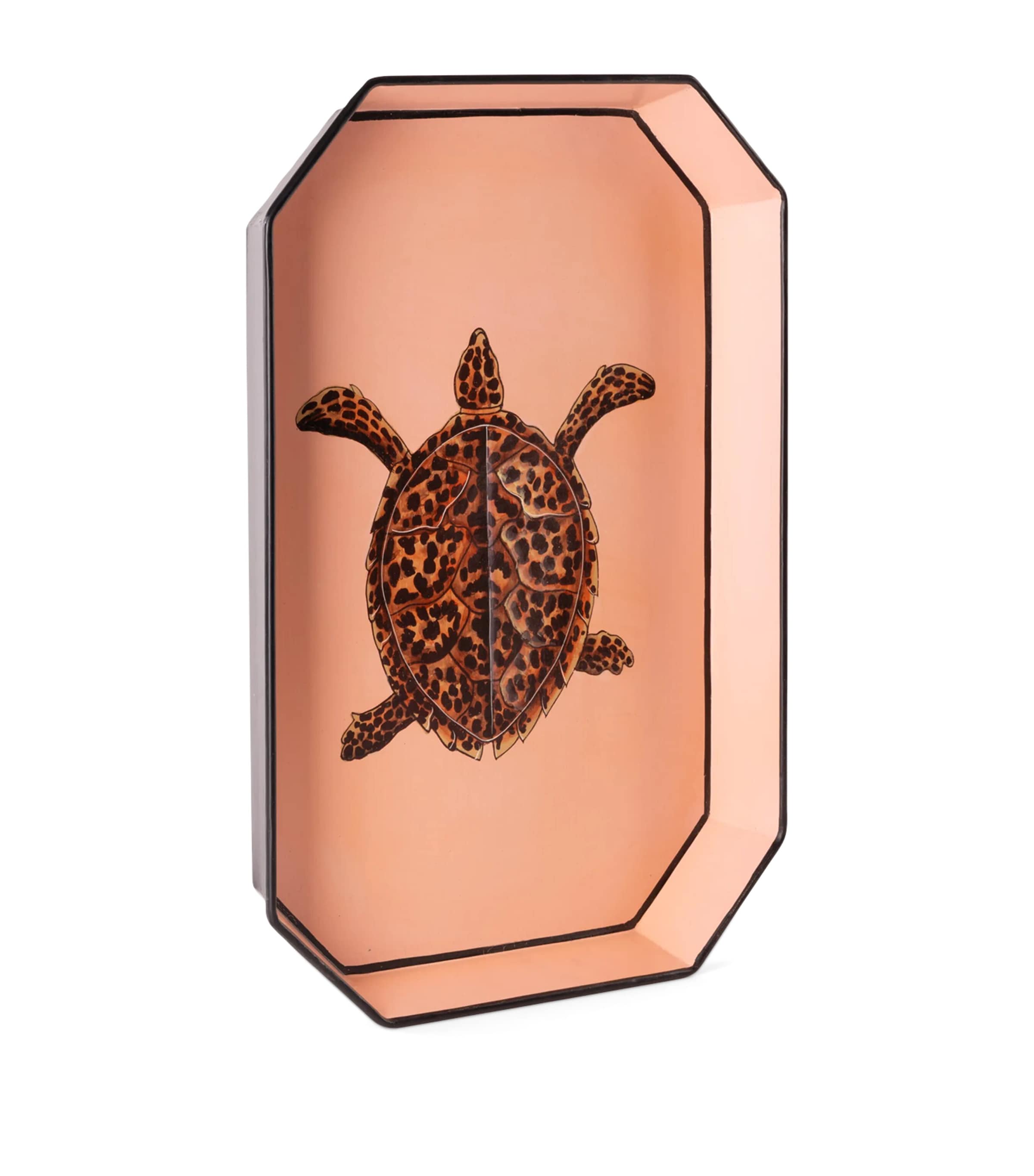 Iron Turtle Tray (43cm x 30cm) BEIGE Image 2