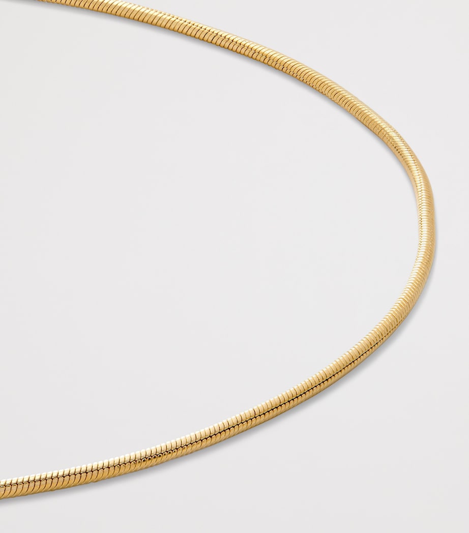 Gold Vermeil Thin Snake Chain 18K GOLD VERMEIL Image 3