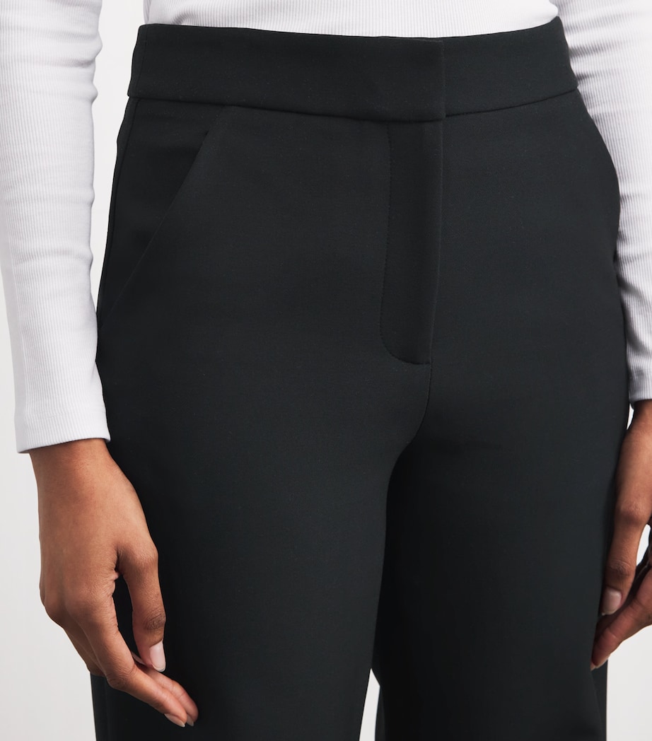 Tonelli Wide-Leg Trousers B0002 BLACK Image 6