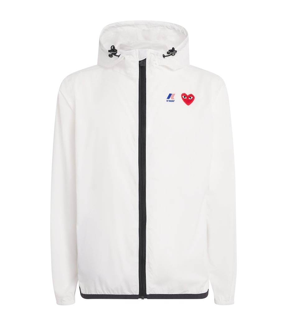 x K-Way Nylon Jacket 3 - WHITE Image 1