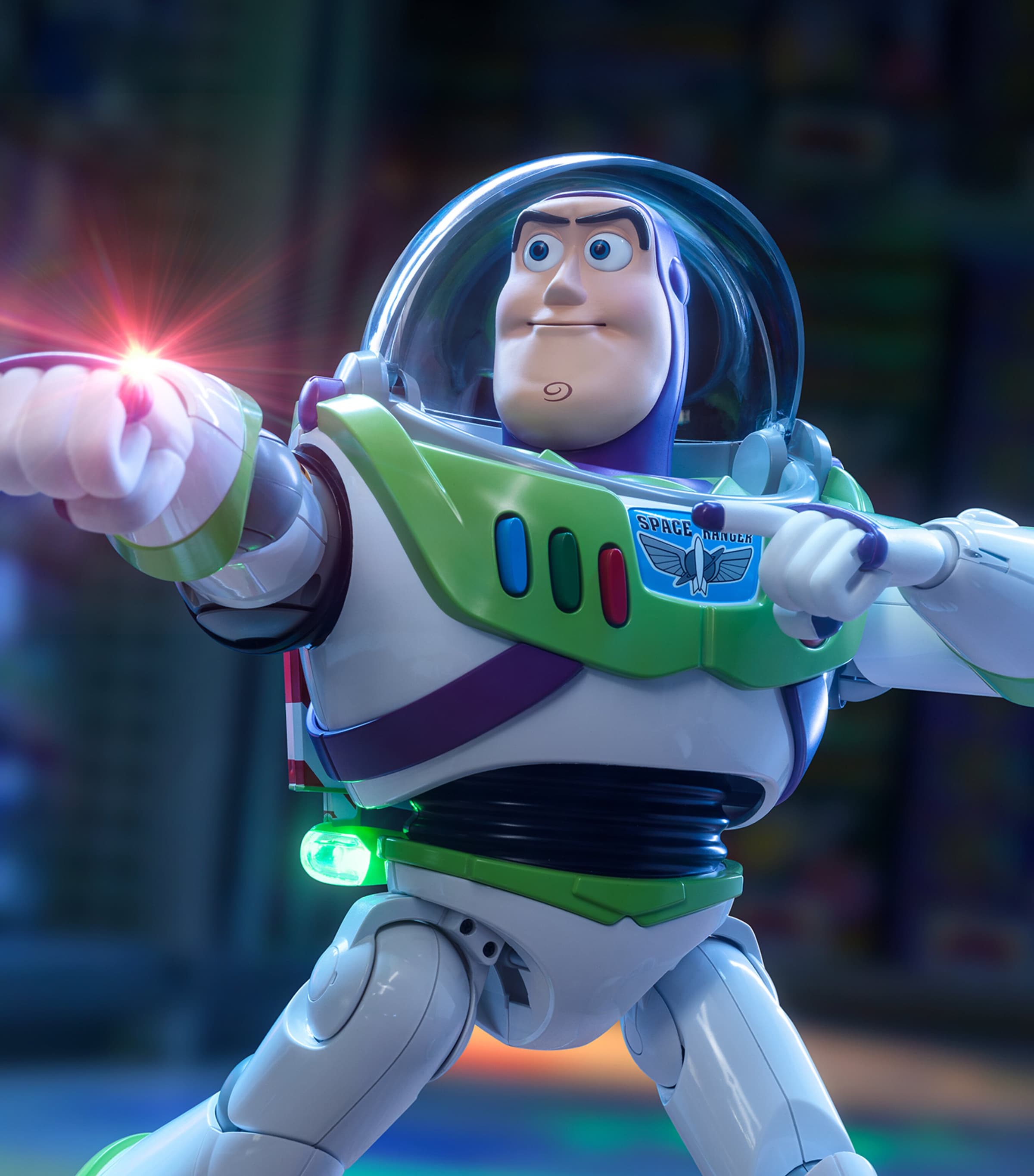 Buzz Lightyear Robot Electronic Toy (37.2cm x 29cm) MULTI Image 2