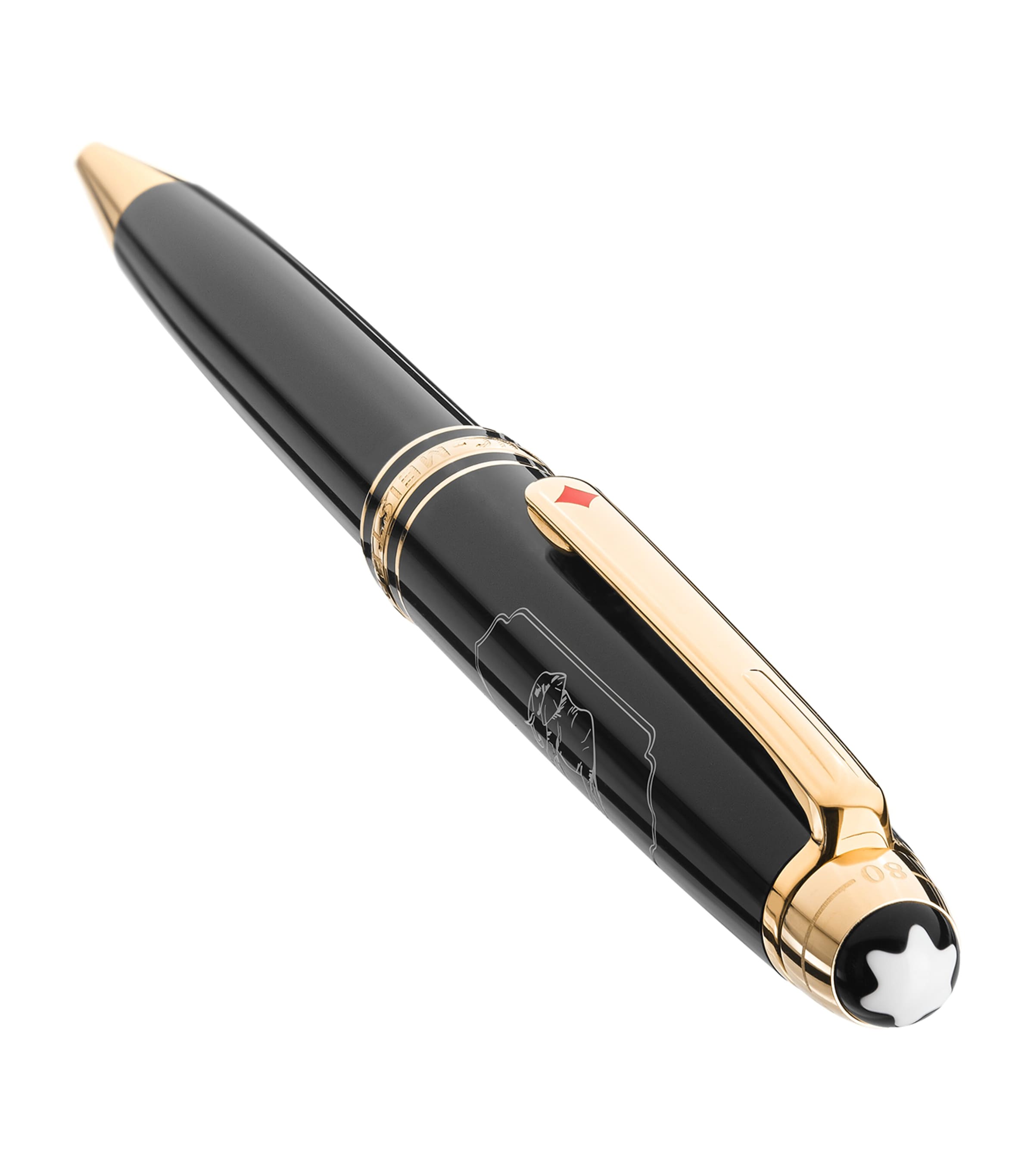 Montblanc Meisterstück Around The World In 80 Days Solitaire LeGrand Rollerball Pen Anthracite Image 2