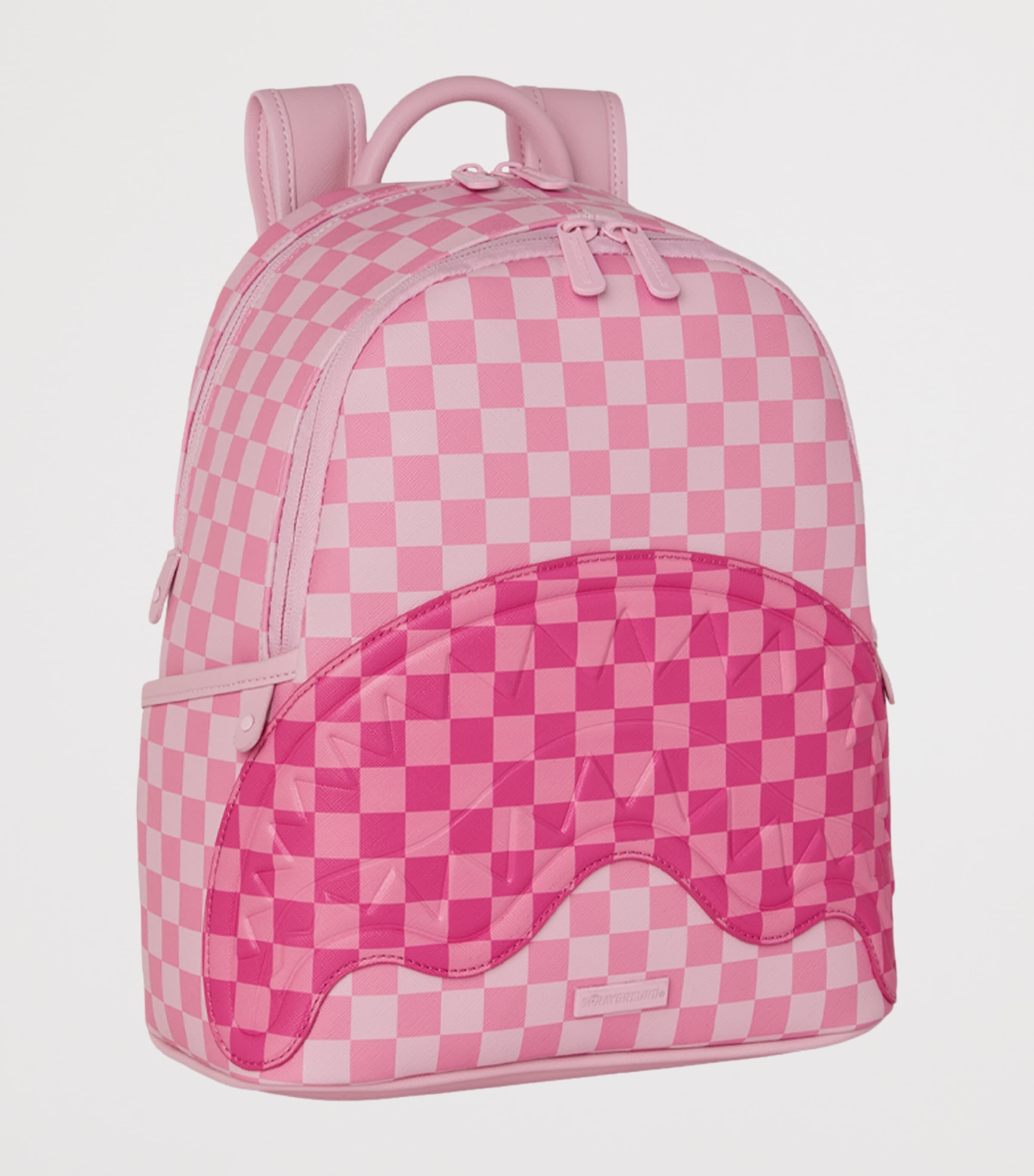 Sprayground Shark Mouth Backpack Pink Sharks In Paris Image 2