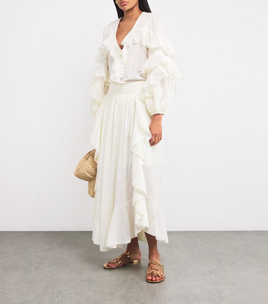 Laurel-Detail Flavia Sandals GOLD Image 5