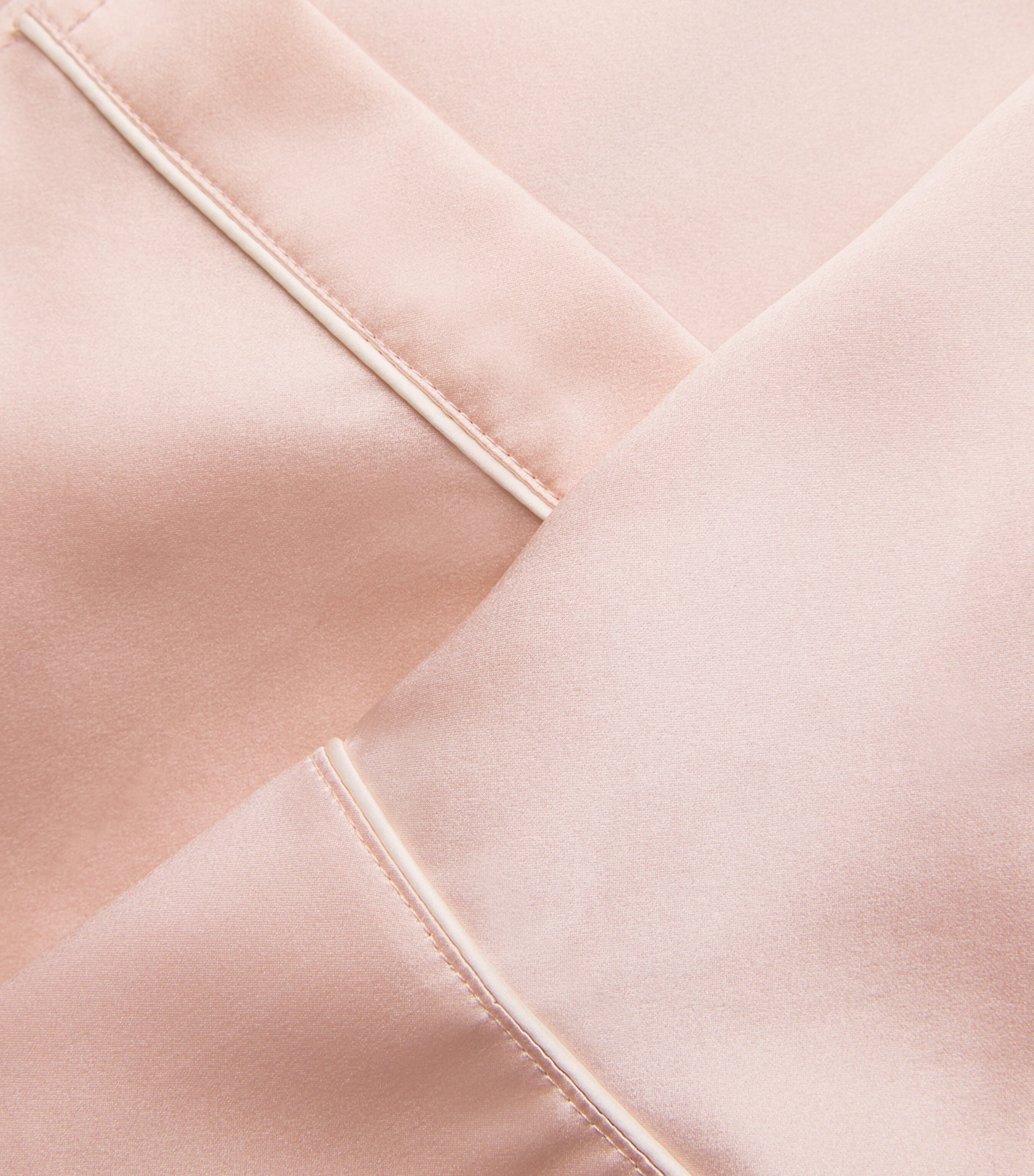 Silk Short Robe PINK Image 5