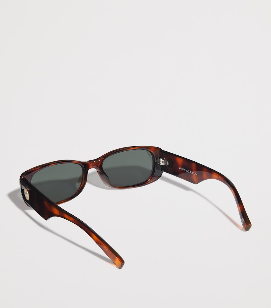 Unreal! Rectangular Sunglasses TOFFEE TORT Image 3