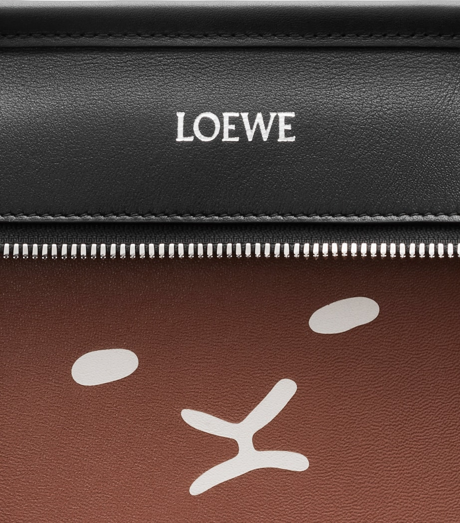 LOEWE Large Leather Amazona 180 Shoulder Bag Black Image 13