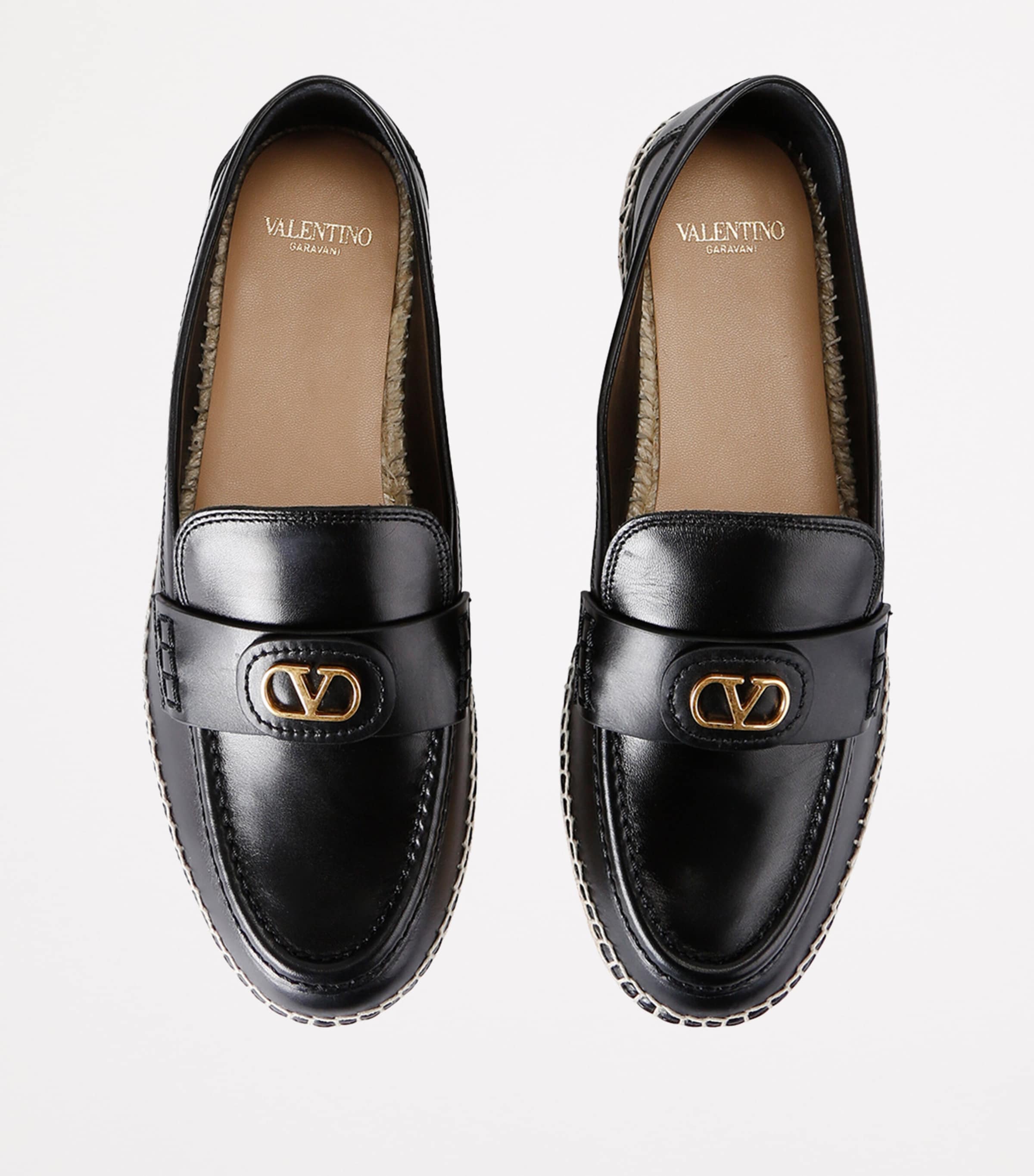 【関税＆送料込み】Valentino Garavani Loafers Valentino Garavani Rockstud M-Way Calfskin Loafers | Saks