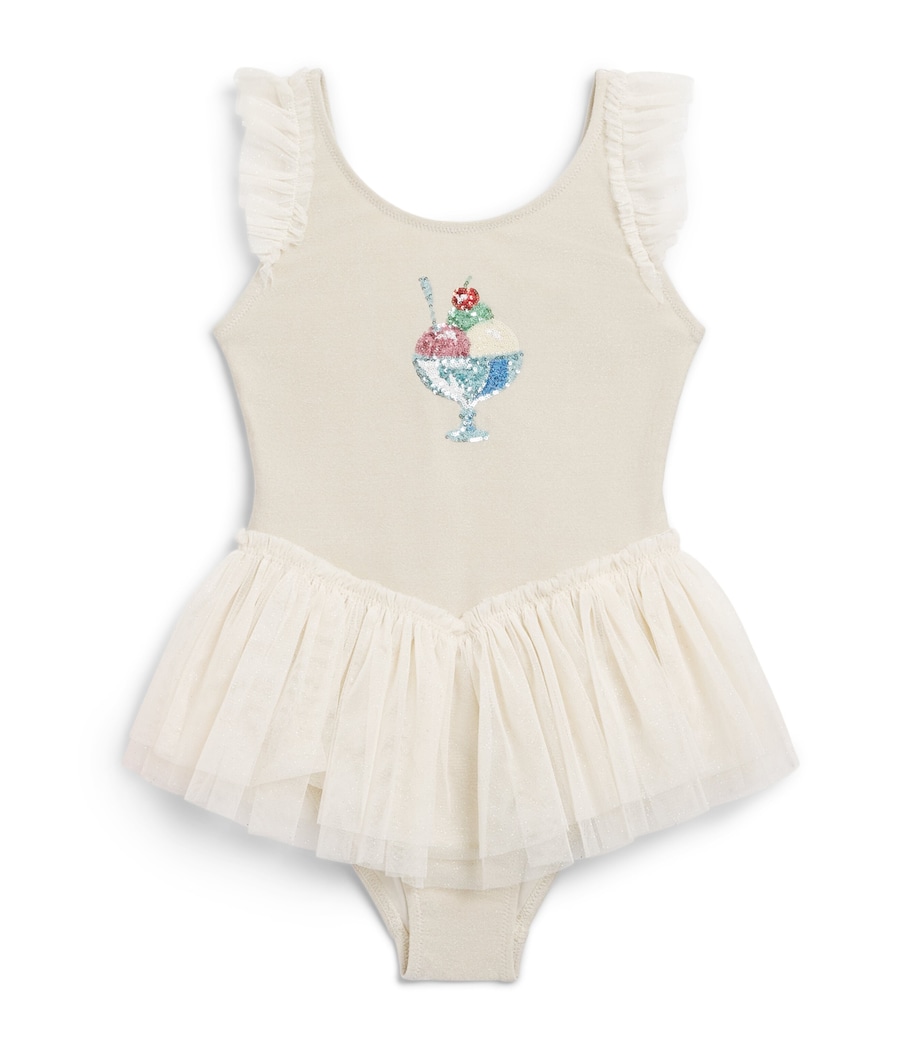 KONGES SLOJD Amandine Swimsuit (6 Months-10 Years) Rosewater Image 1