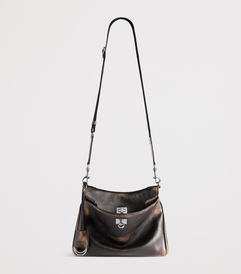Small Calfskin Rodeo Shoulder Bag 9862 Image 3