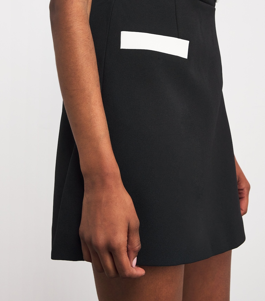 Emma Mini Dress BLACK AND WHITE Image 6