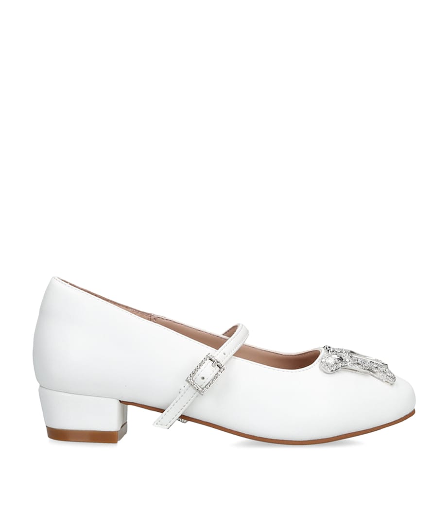Aruna Seth Leather Lulu Pumps White Image 1