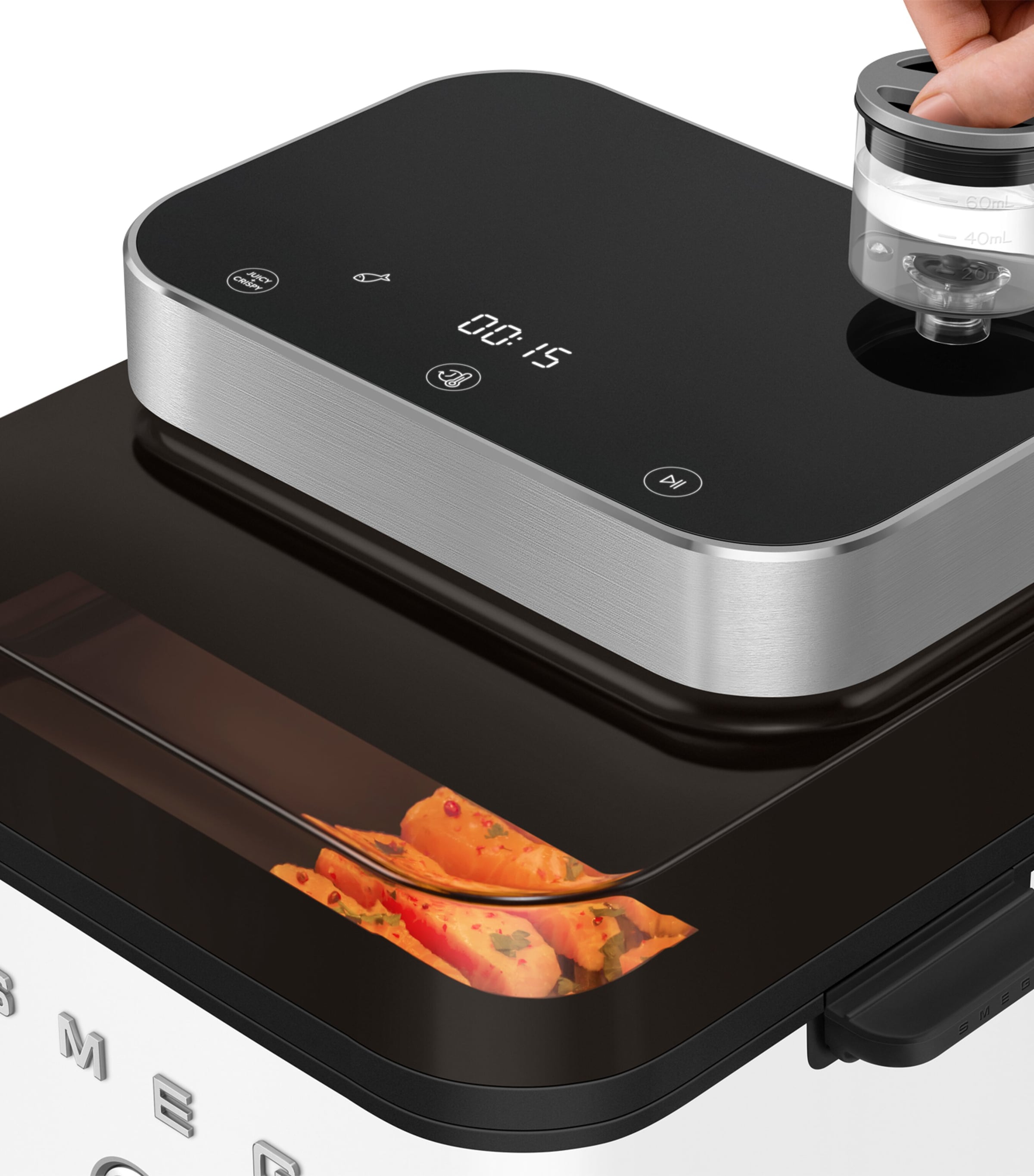 Smeg Air Fryer Matte White Image 10