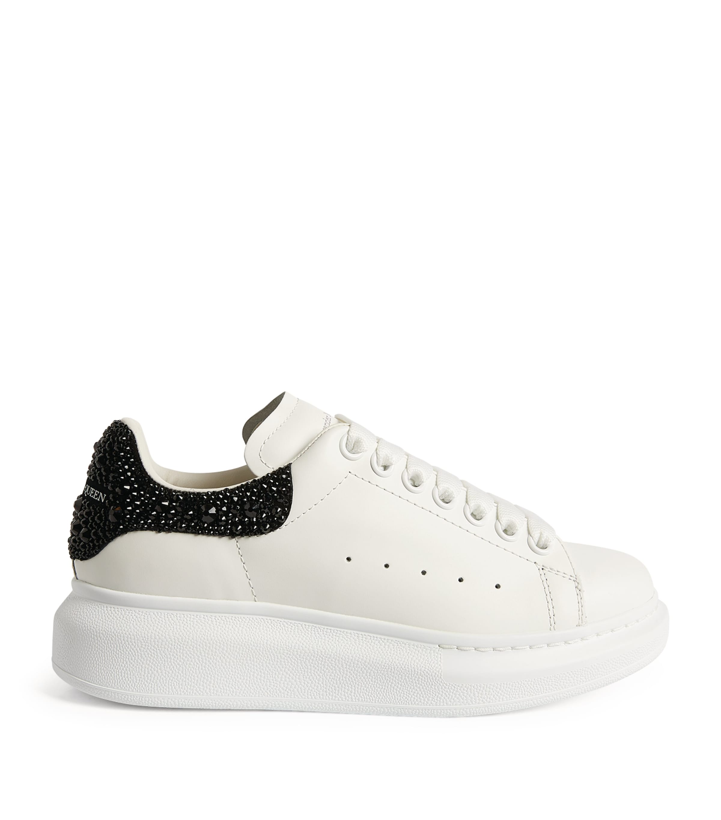 McQueen Leather Oversized Sneakers | Women Shoes | Trainers | Low-Top Trainers | Designers | McQueen