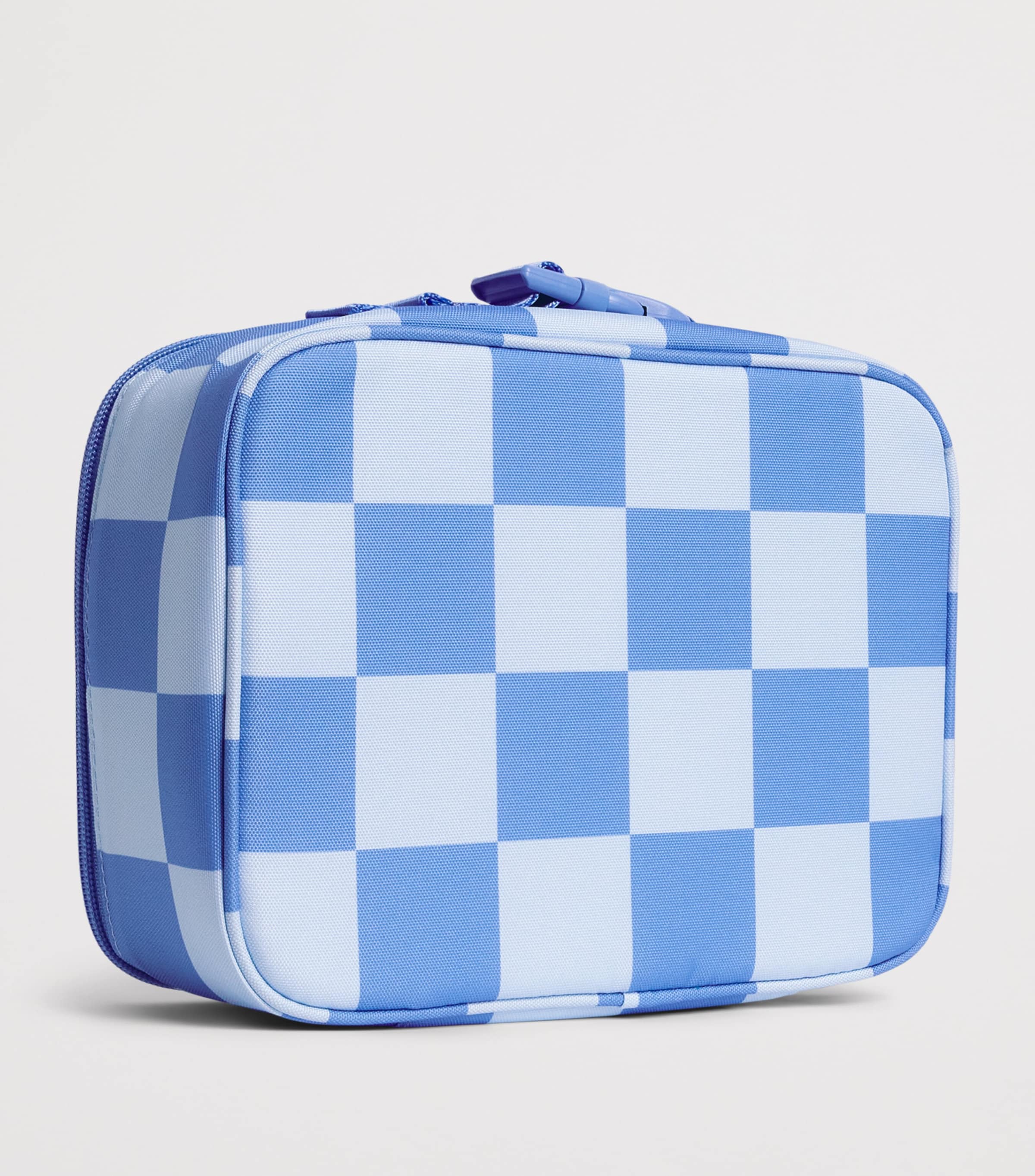 STATE Bags Rodger Lunch Box Charms Blue Check Image 2