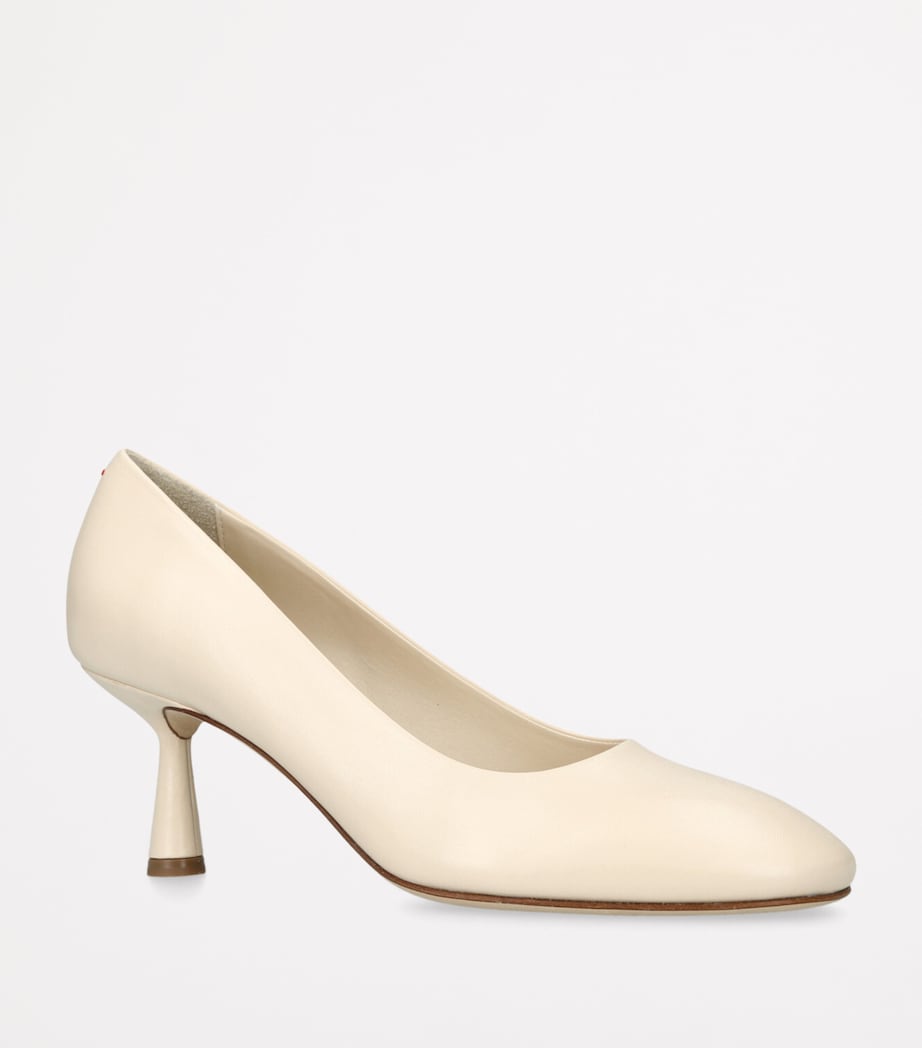 aeyde Leather Giotta Pumps 65 Cream Image 3
