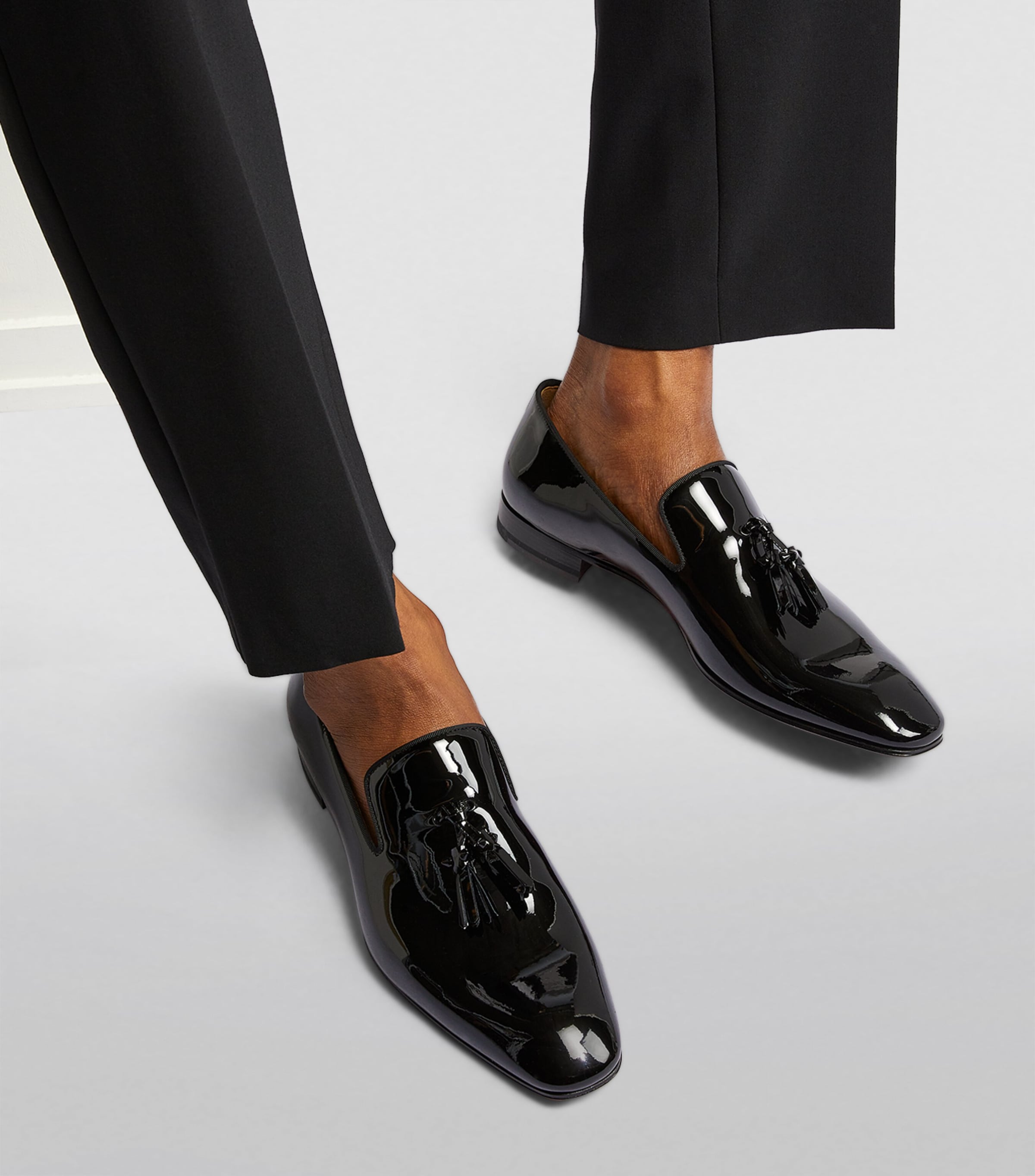 Dandelion Tassel Patent Loafers BK01 Image 2