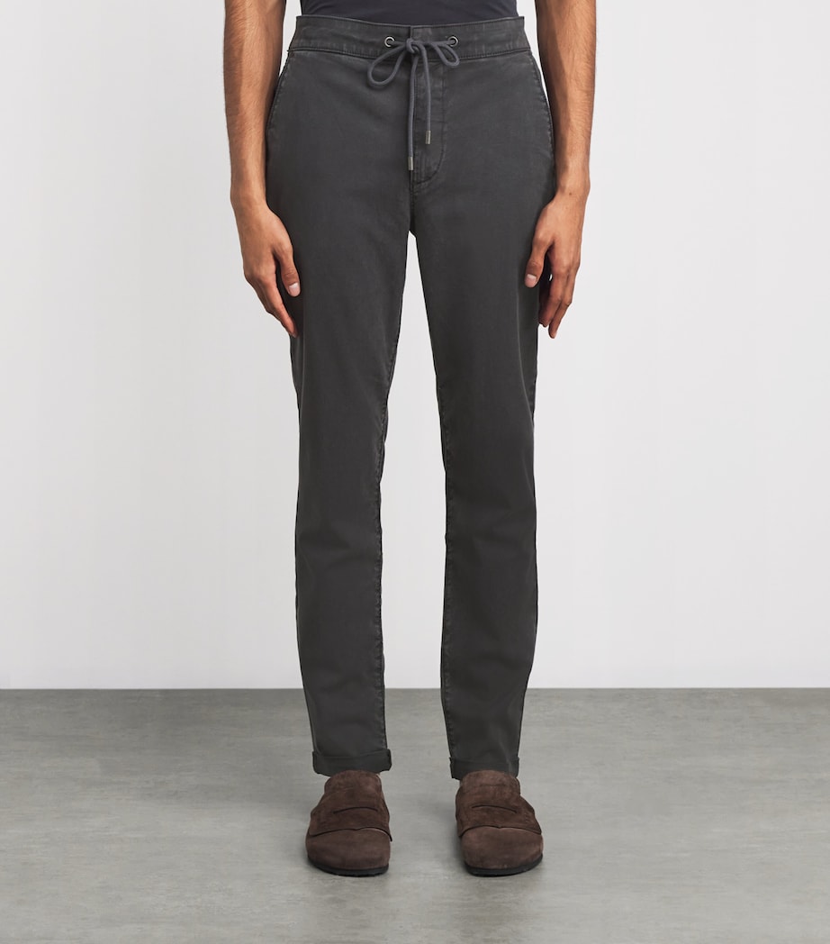 Drawstring Fraser Chinos VINTAGE WASHED BLACK Image 3