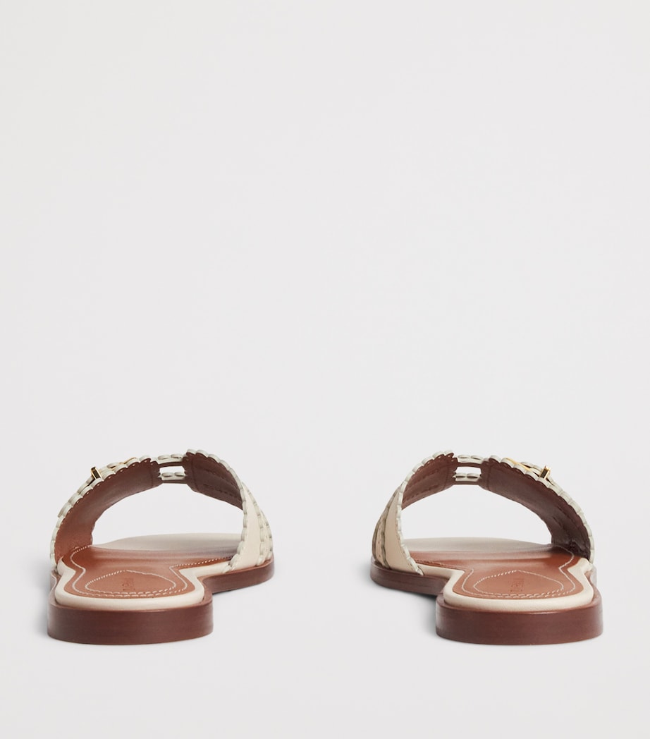 Leather Goldie Slides MACADAMIAMACA Image 4