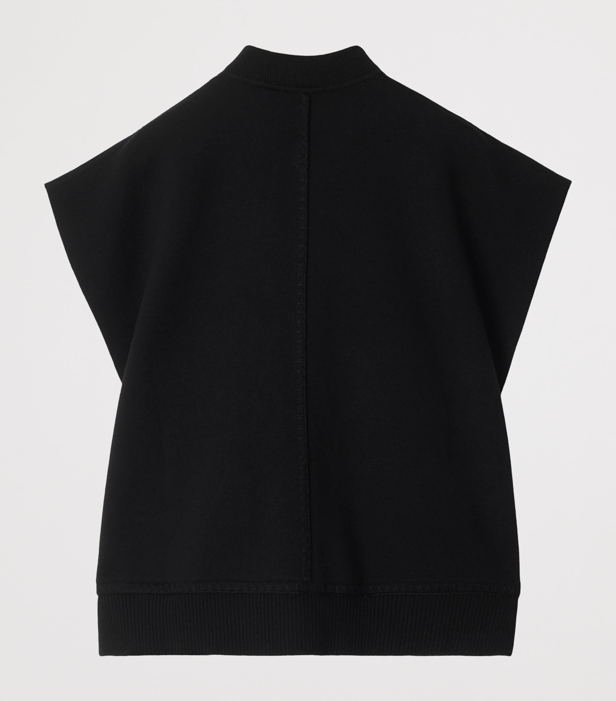 Wool-Blend EKD Cape (6-24 Months) BLACK Image 2