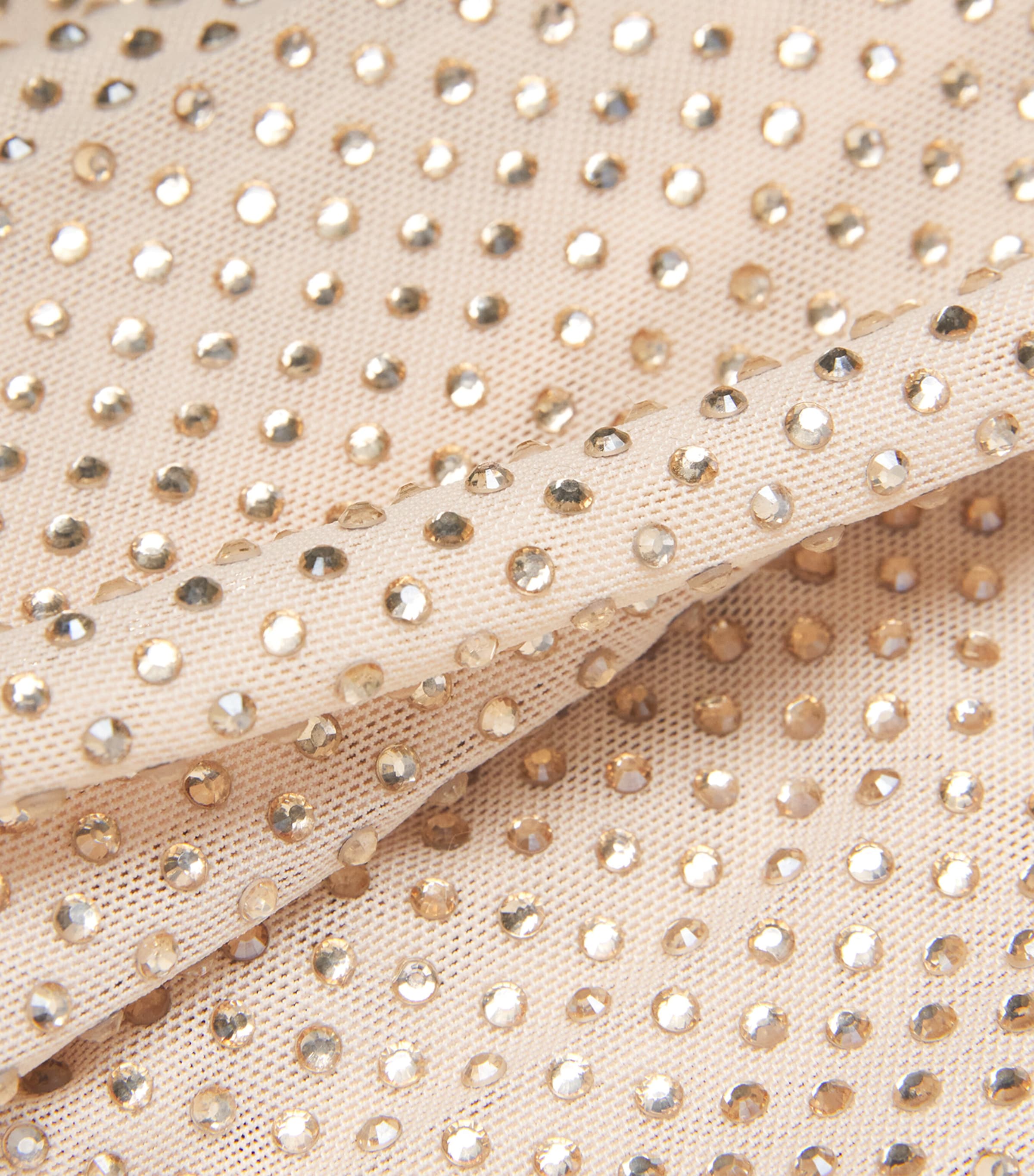 Embellished Gathered Top CHAMPANGE Image 5