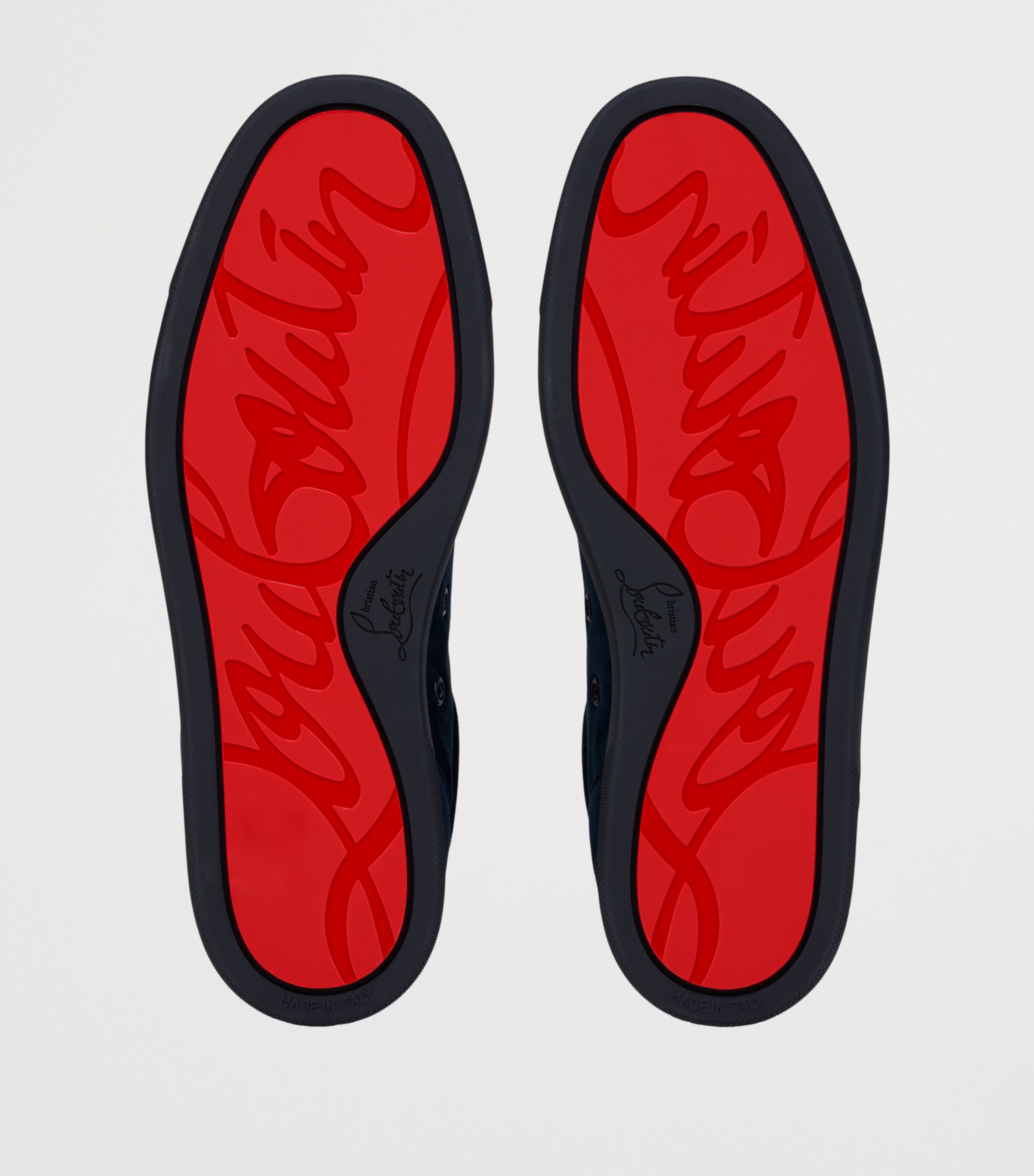 Christian Louboutin Louis Junior Orlato Suede Sneakers Image 5
