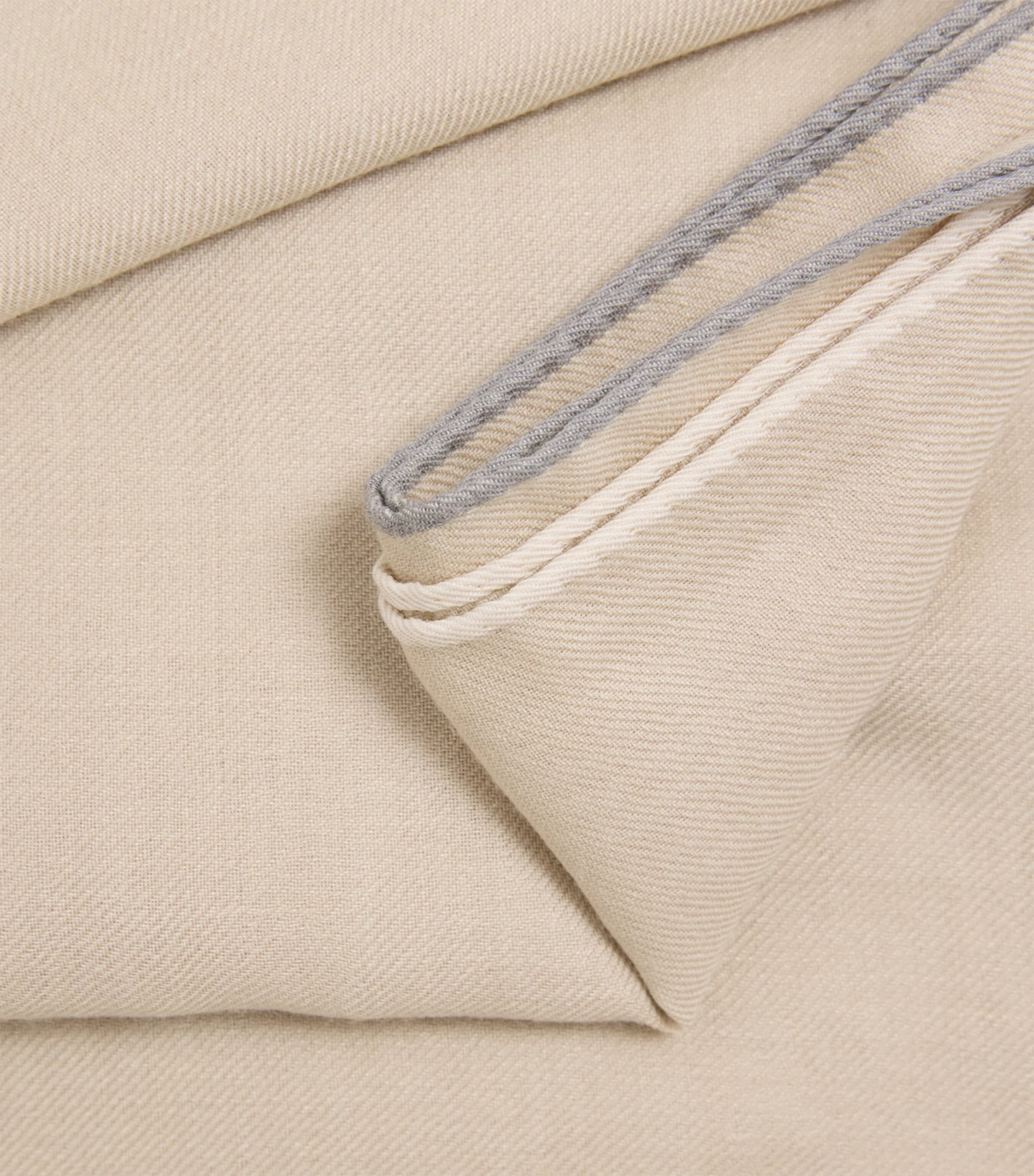 Eleventy Wool-Cashmere-Silk Scarf Sabbia Image 4
