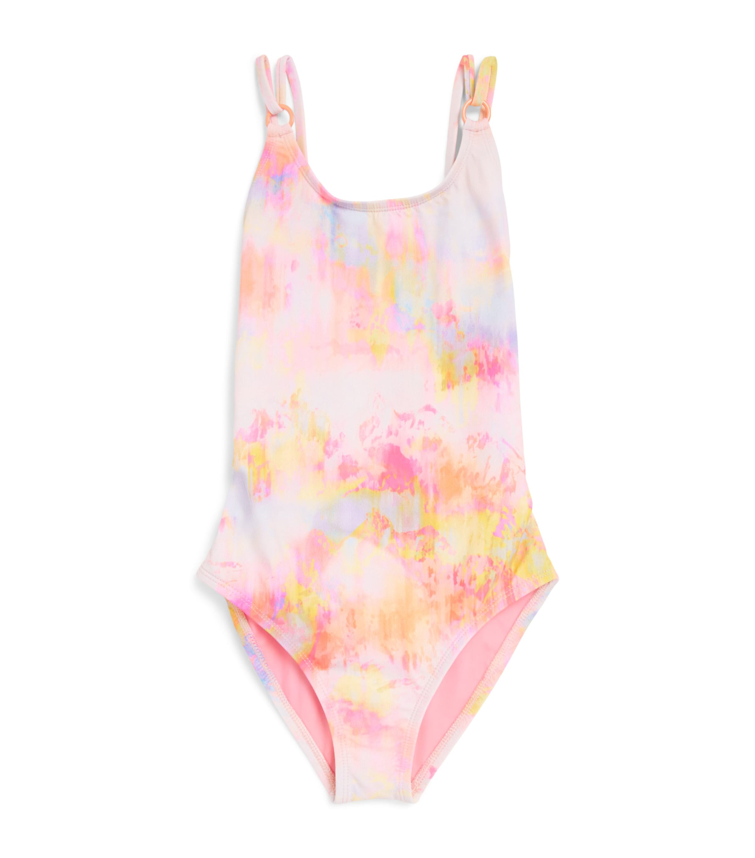 Lison Paris Daiquiri Print Swimsuit (6-12 Years) Rose:multicolore Image 1