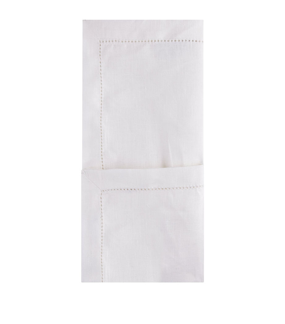 Florence Napkin (50cm x 50cm) BLANC Image 1