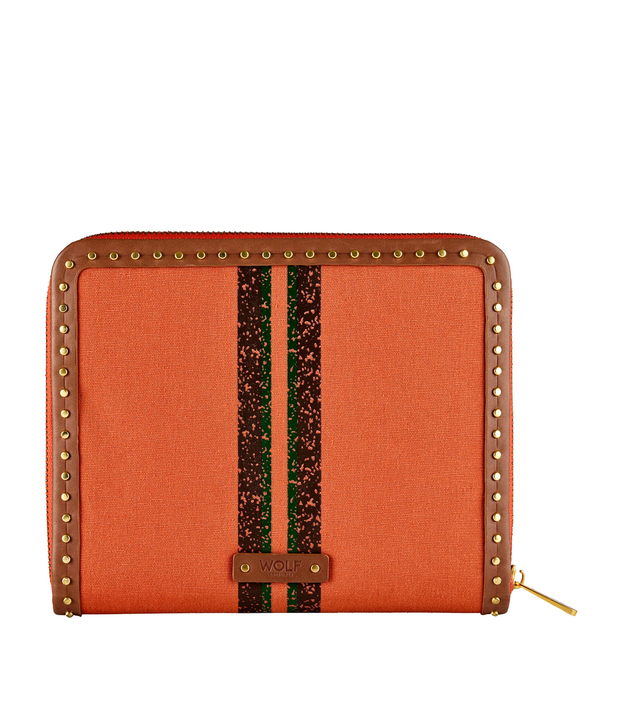 Wolf Ida Travel Zip Jewellery Portfolio Case In Multi