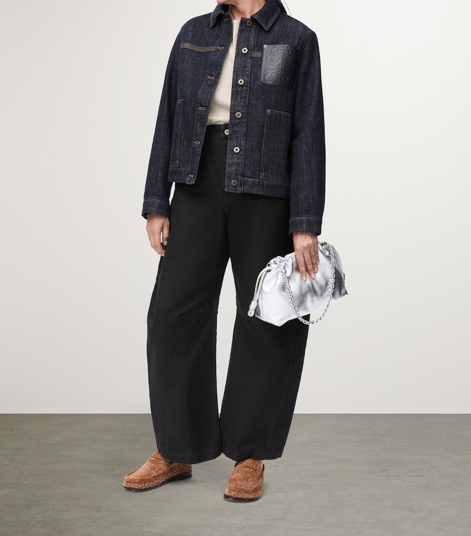 Denim Workwear Jacket INDIGO BLUE Image 2