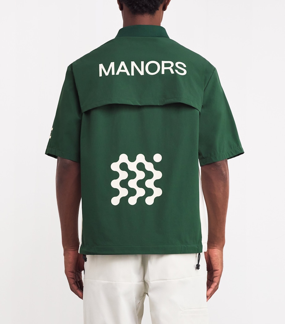 Manors Mens Water-Repellent Ranger Shooter Polo Shirt Green Image 4