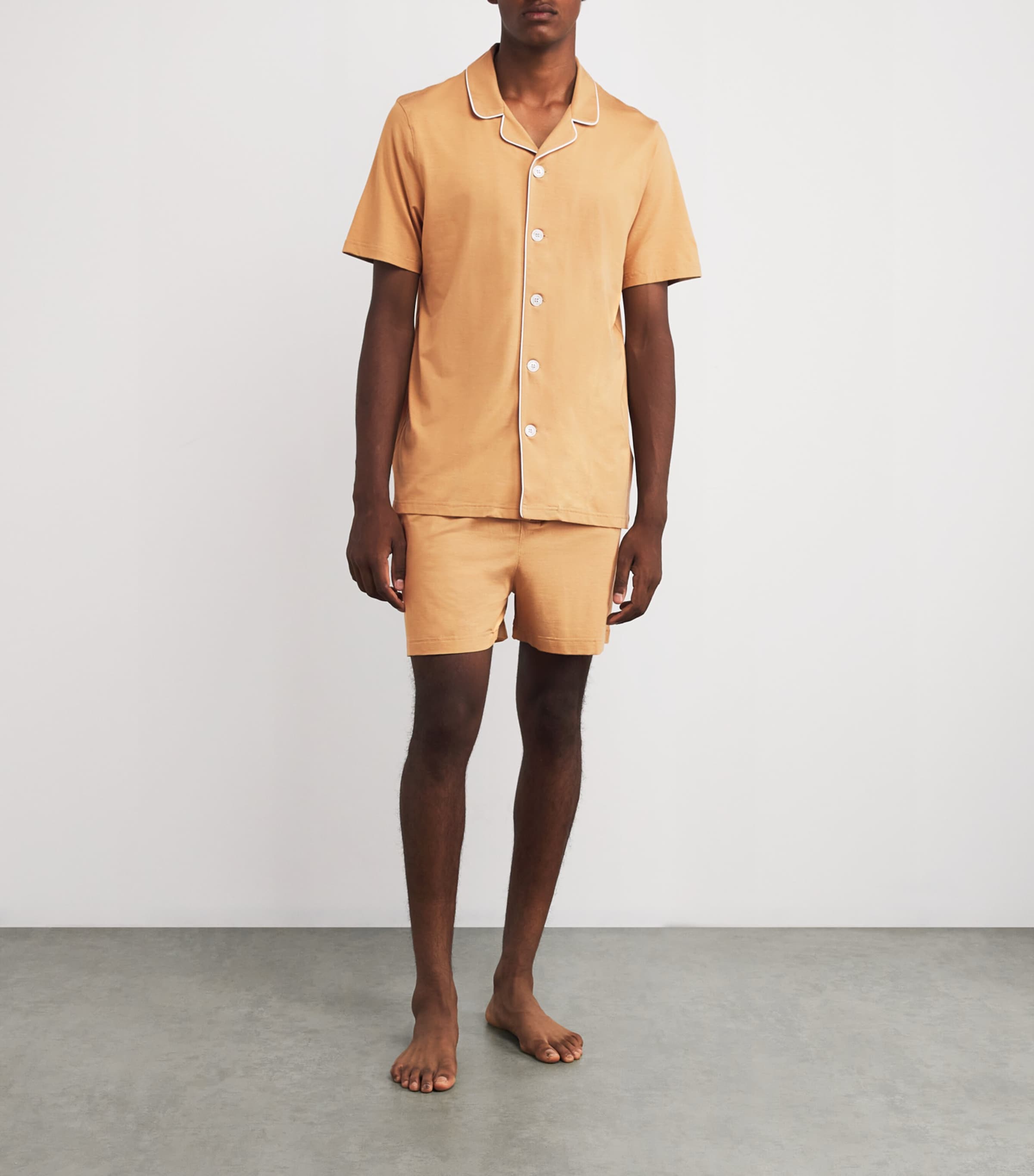 Micromodal Short Basel Pyjama Set NEUTRAL Image 2