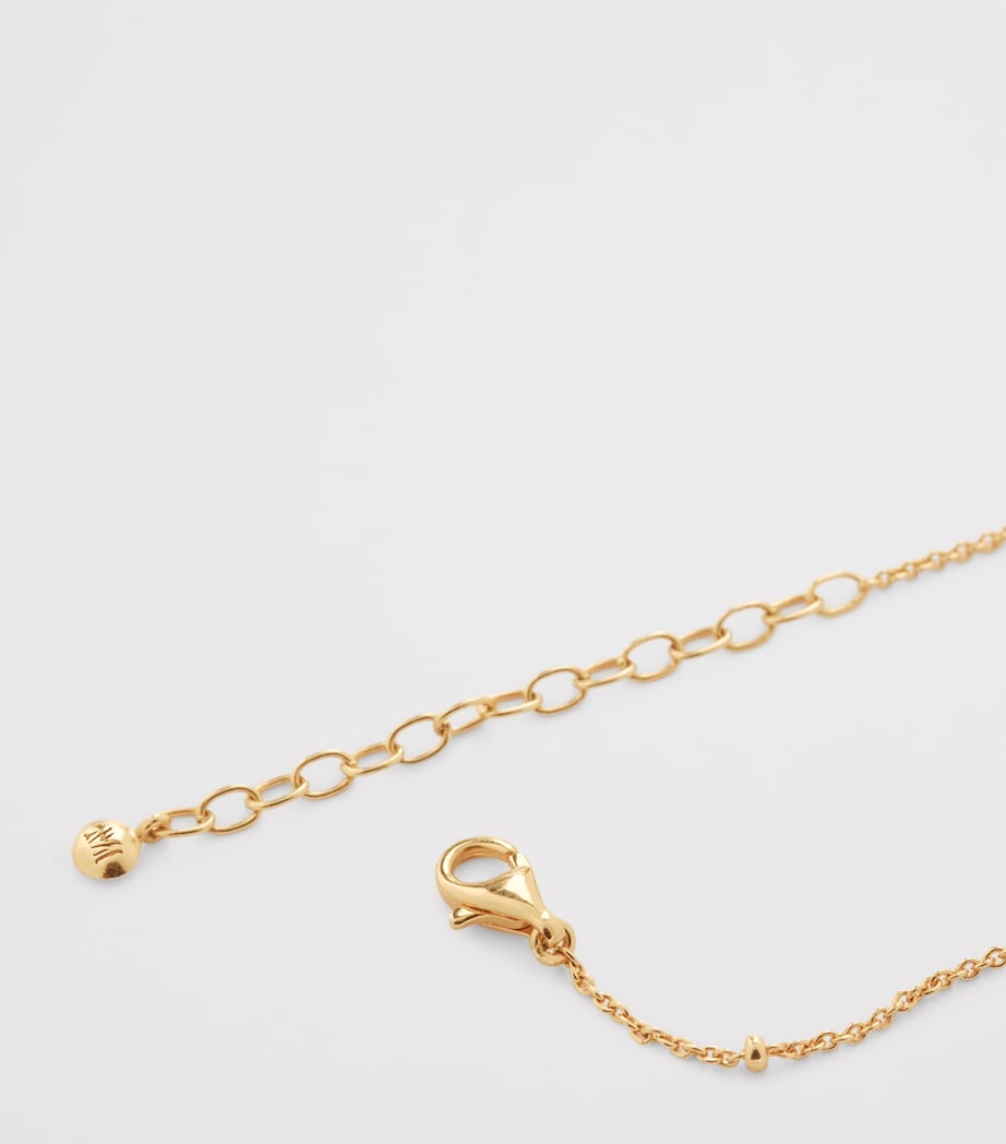 Gold Vermeil Beaded Chain Bracelet 18K GOLD VERMEIL Image 3