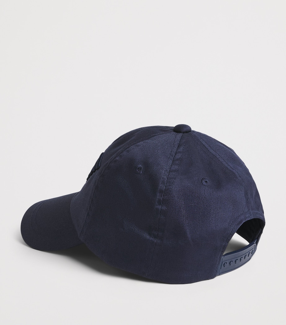 Emporio Armani Cotton Eagle Baseball Cap Image 3