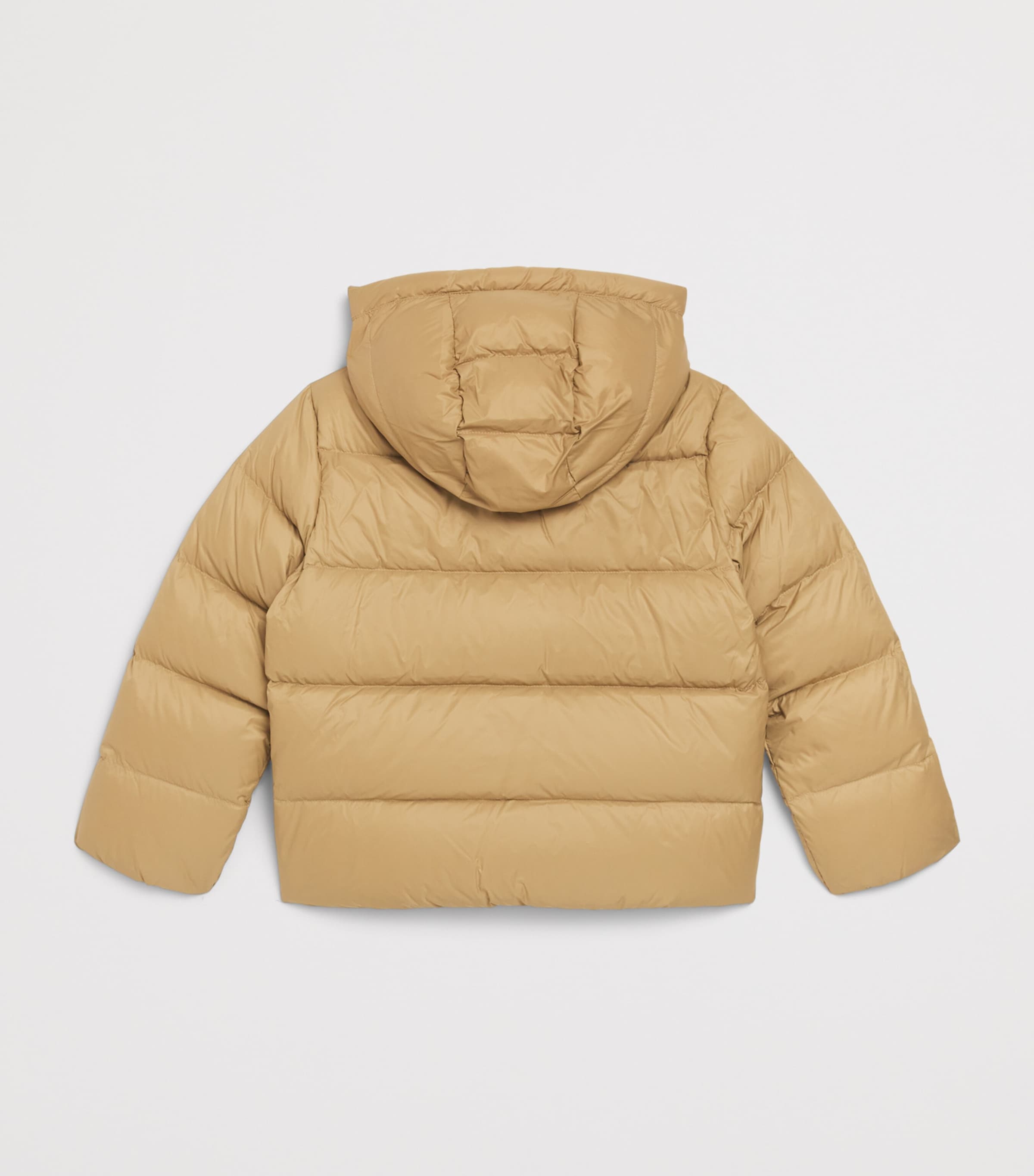 Ralph Lauren Kids Down Quilted Puffer Jacket (7-14 Years) Camel Image 2