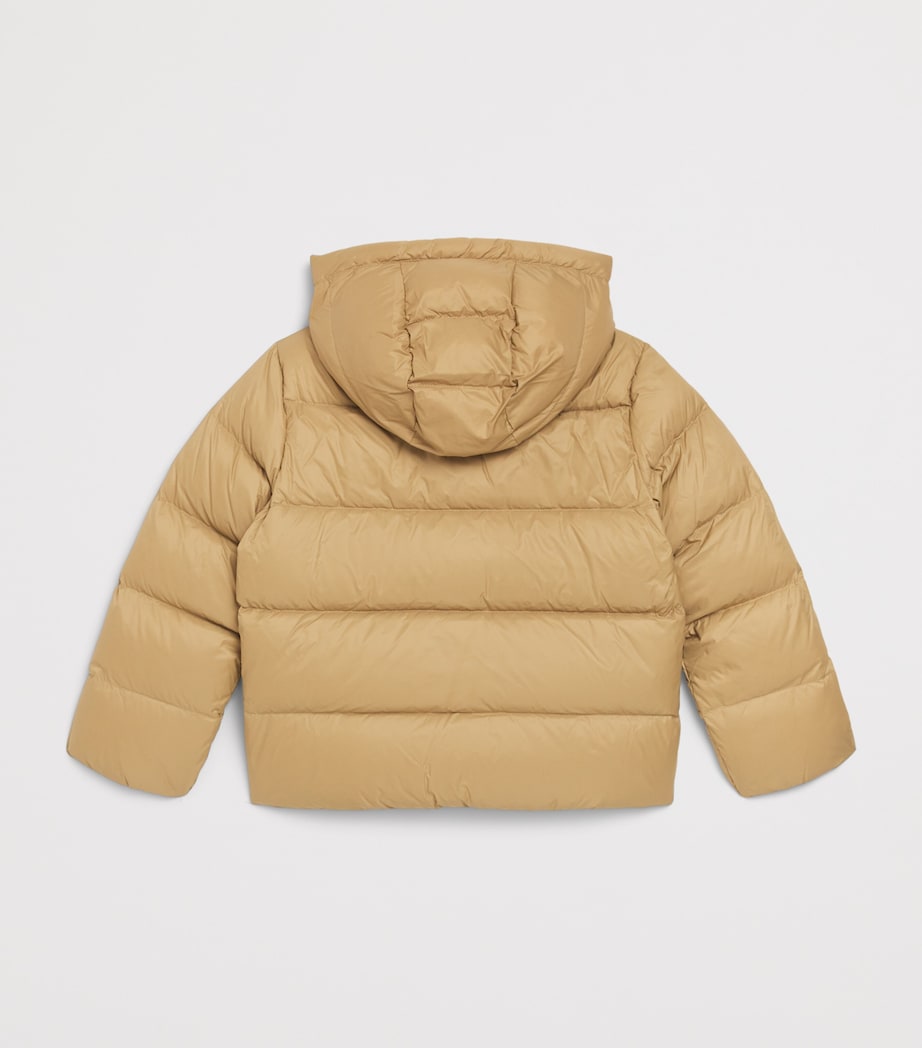 Ralph Lauren Kids Down Quilted Puffer Jacket (7-14 Years) Camel Image 2
