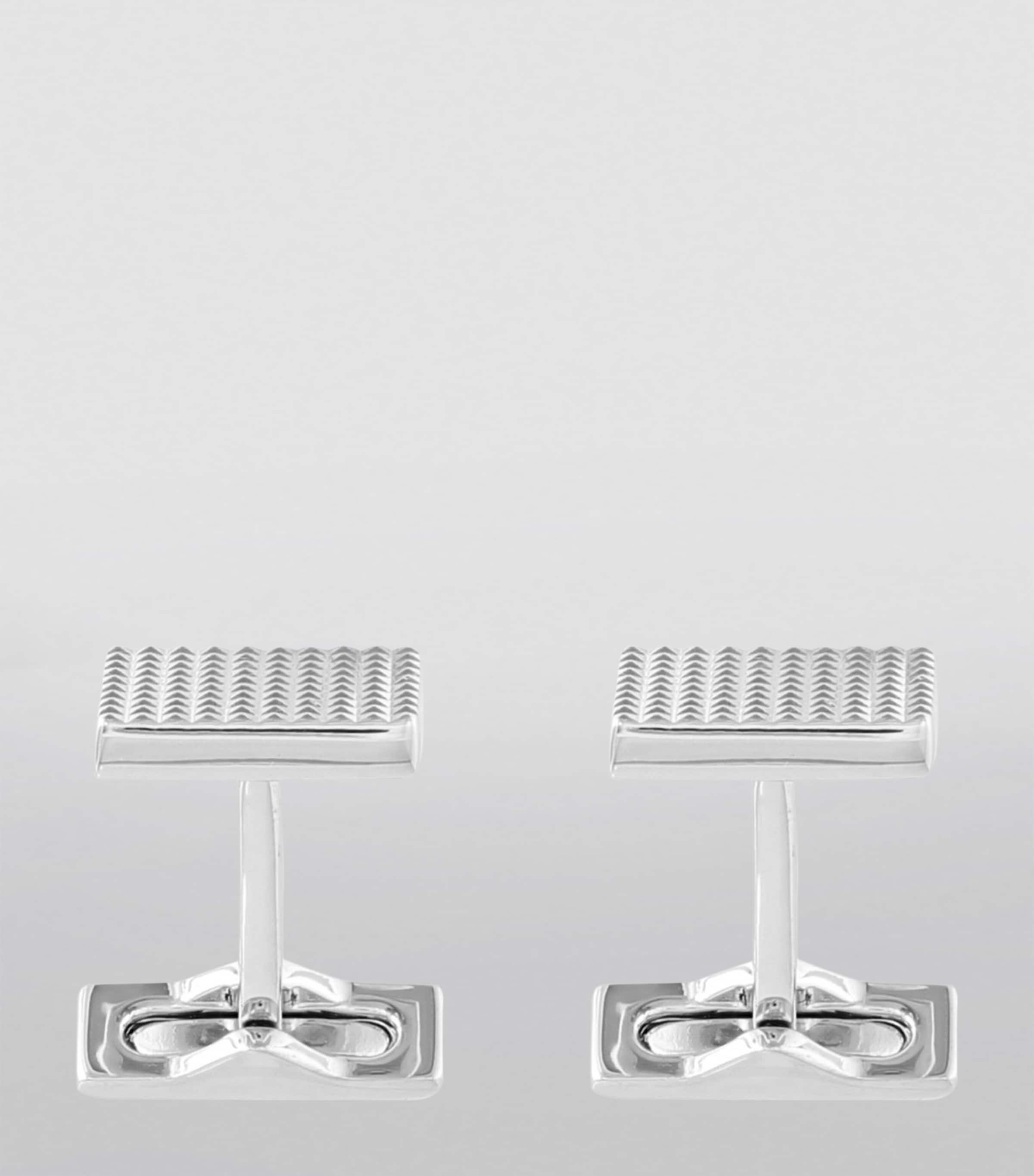Palladium Diamond Head Cufflinks PALLADIUM Image 2