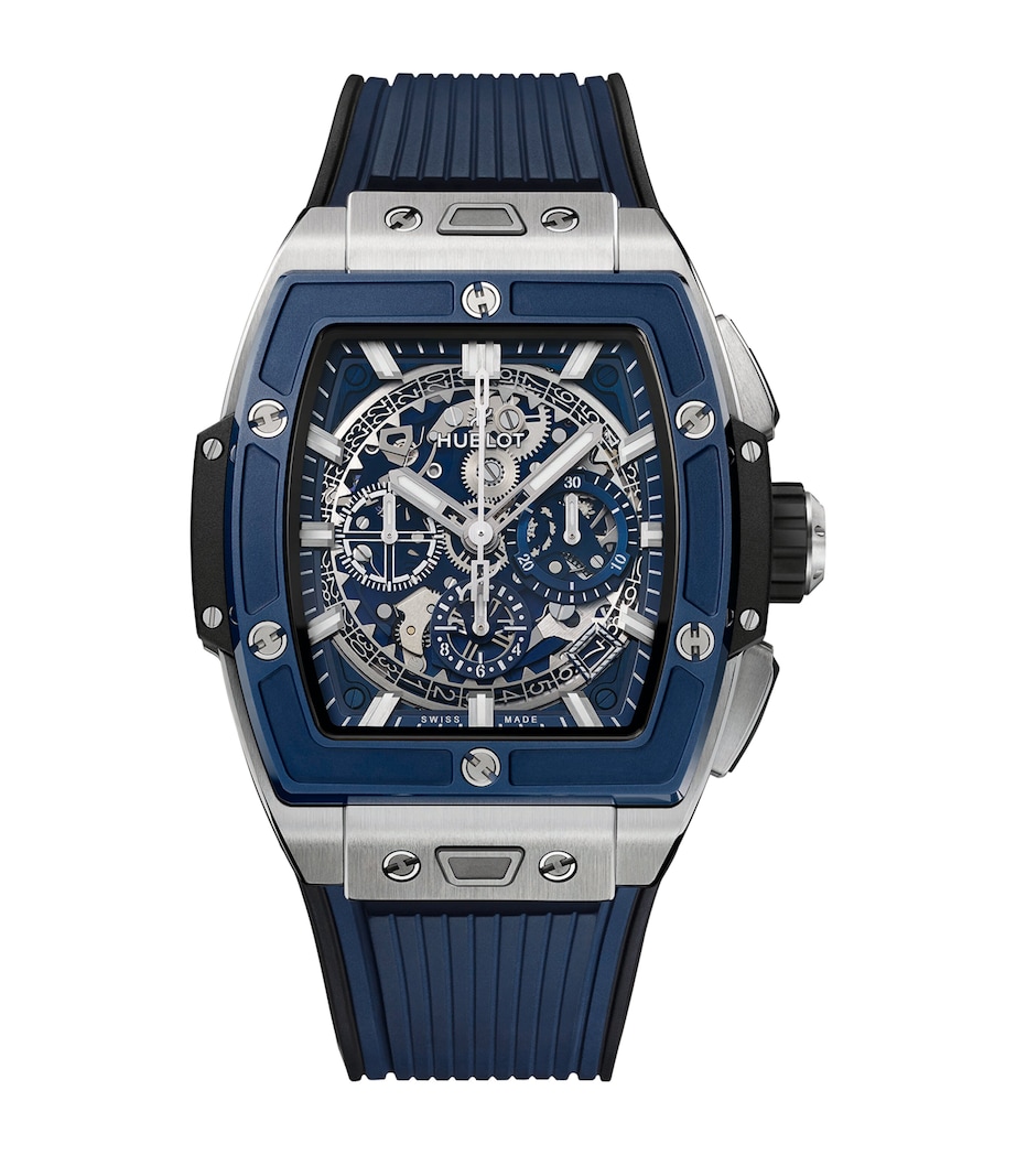 Hublot Titanium and Ceramic Spirit of the Big Bang Chronograph Watch 42mm Black Image 1