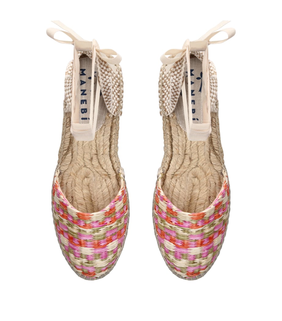 Tie-Up Yucatan Espadrilles PINK COMB Image 4