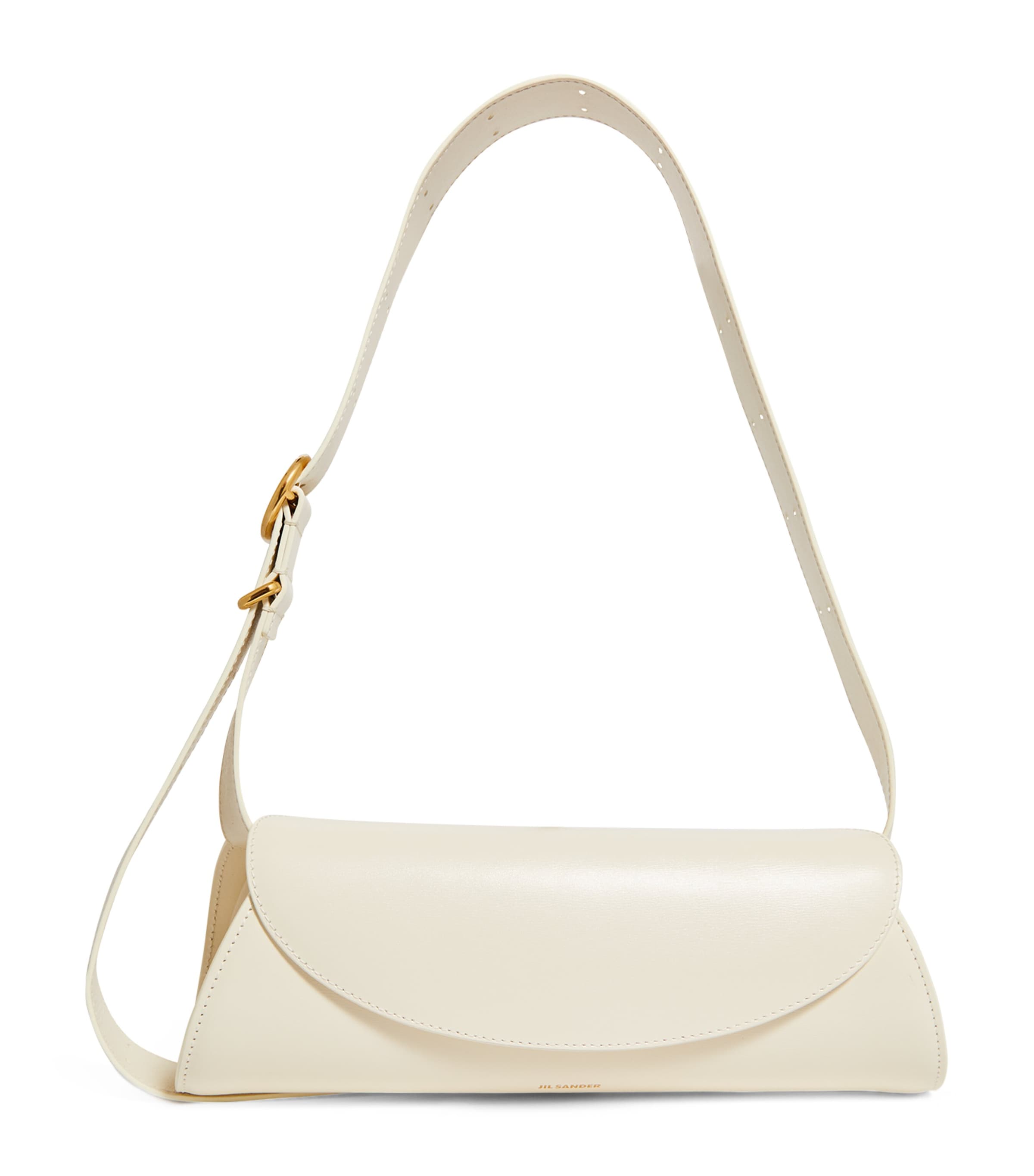Jil Sander Leather Cannolo Shoulder Bag | Women Bags | Shoulder Bags | Designers | Jil Sander