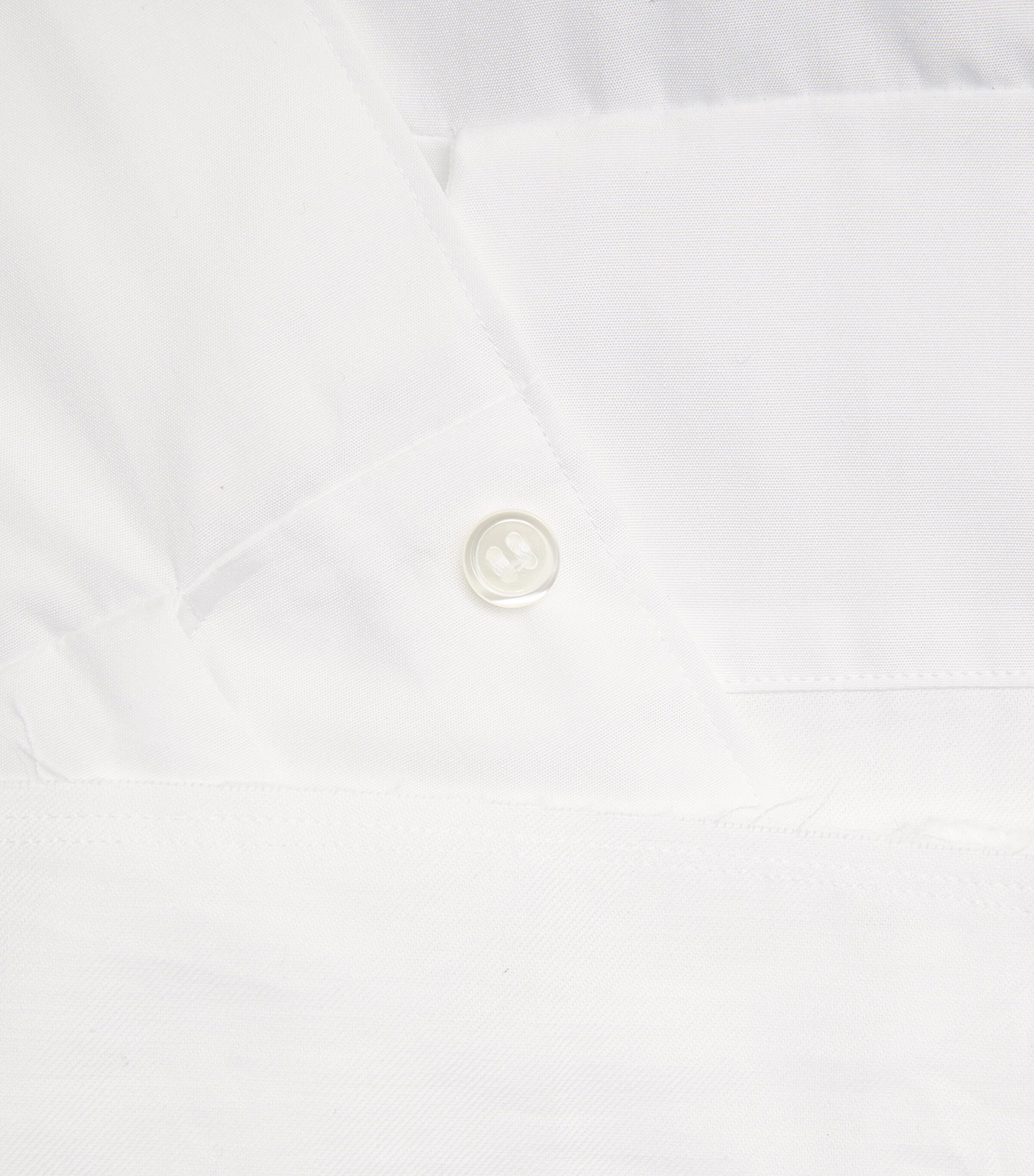 Comme Des Garçons Homme Plus Mens Cotton Open-Panel Shirt White X Off White Image 5